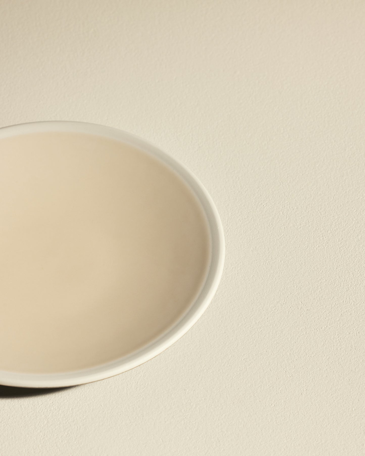 Assiette à dessert Sicilia - Ecru design moderne Maison Sarah Lavoine Ecru Céramique   3