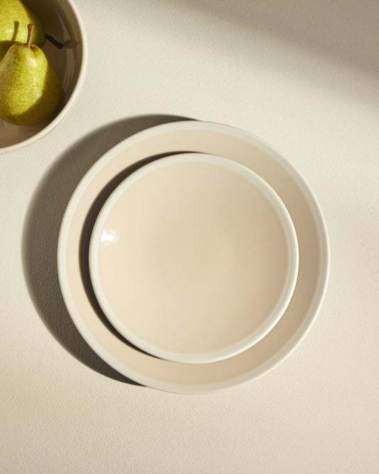 Assiette à dessert Sicilia - Ecru design moderne Maison Sarah Lavoine Ecru Céramique 4