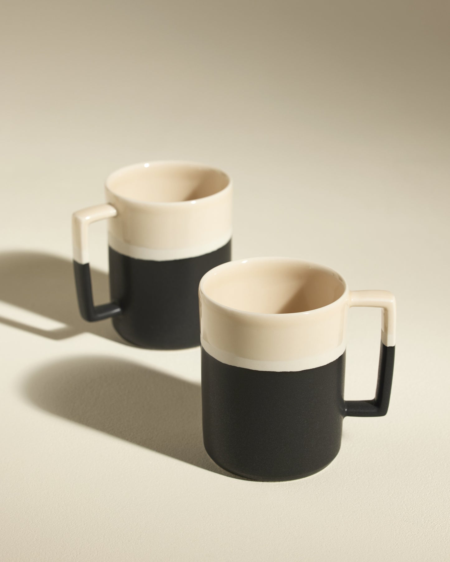 Sicilia Mug - High-end Ecru Maison Sarah Lavoine Ecru Ceramic 10 cm 4