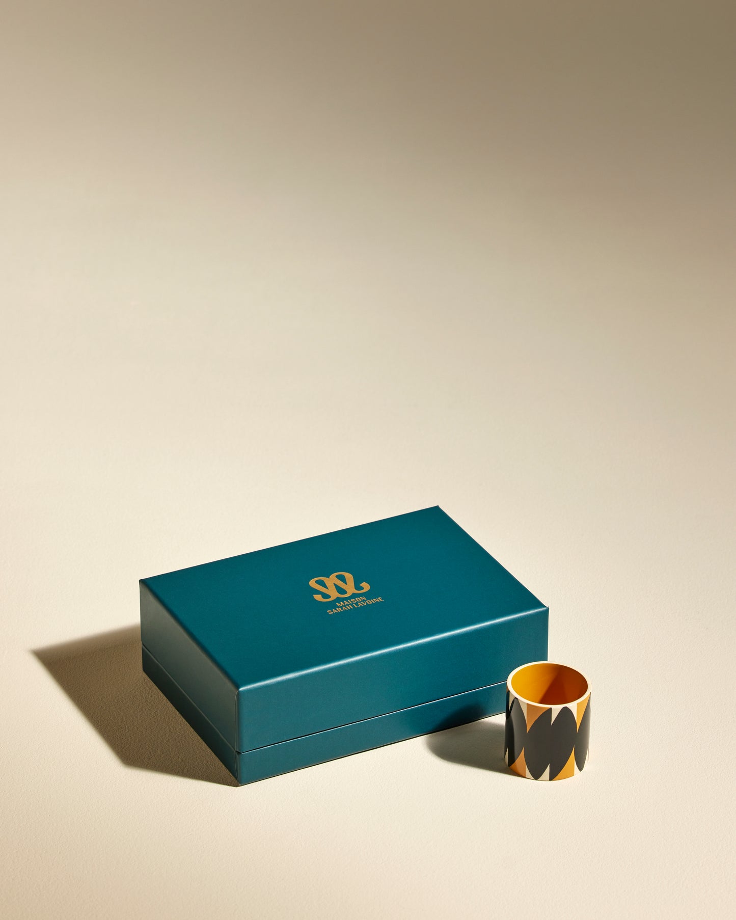 Rond de Serviette Tchin (x6) Bois laqué 1 - Tendance - Art de la table - Décoration Design