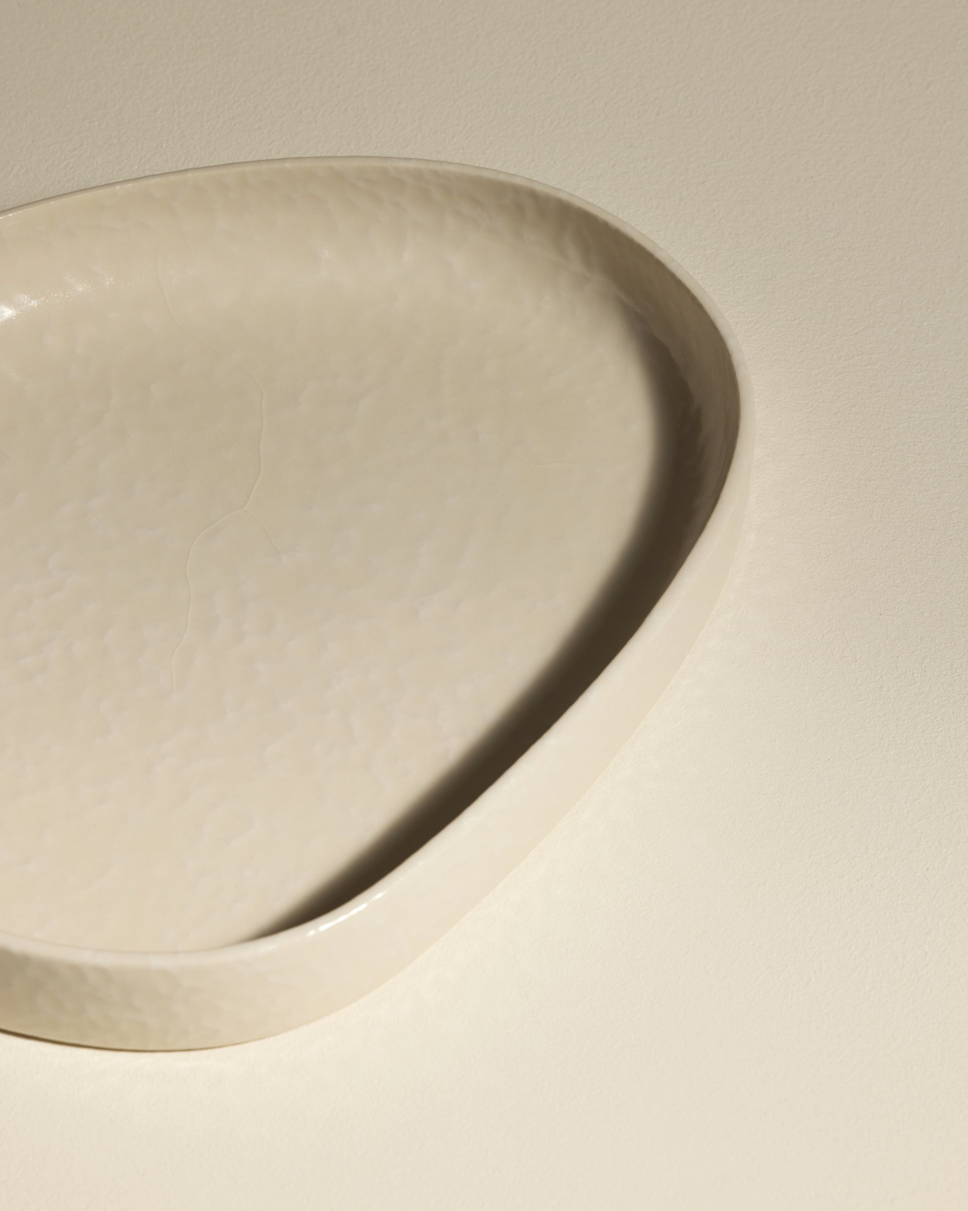 Vide poche Mars - Ecru design Maison Sarah Lavoine Ecru Céramique 28 cm 3,5 cm 3