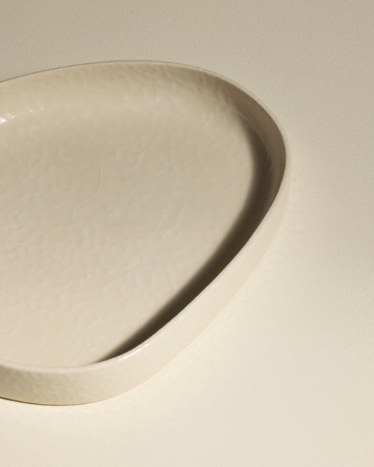 Vide poche Mars - Ecru design Maison Sarah Lavoine Ecru Céramique 28 cm 3,5 cm 3