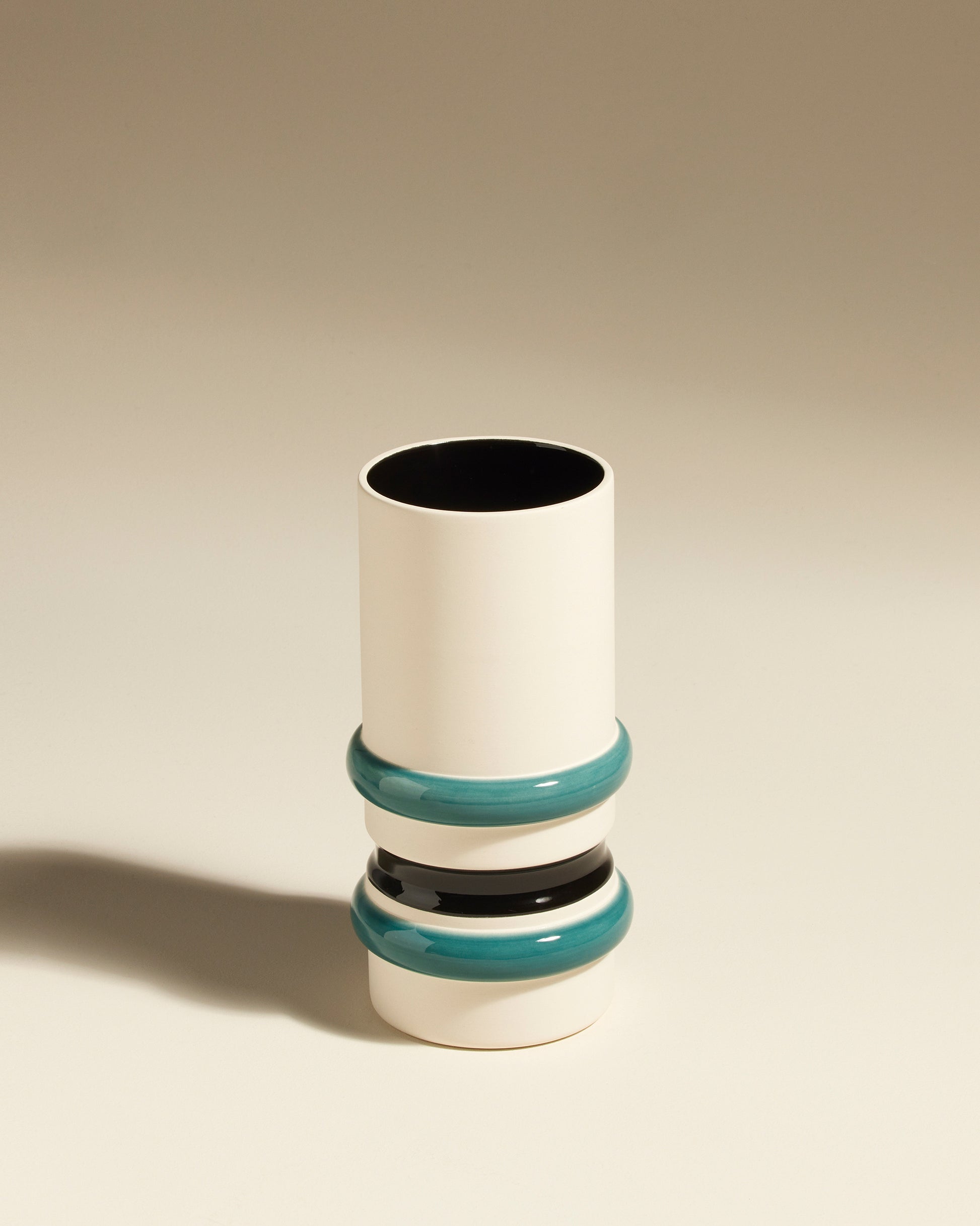 Vase Aquarius - Bleu Sarah design, céramique Maison Sarah Lavoine Bleu Sarah Céramique  23 cm 2