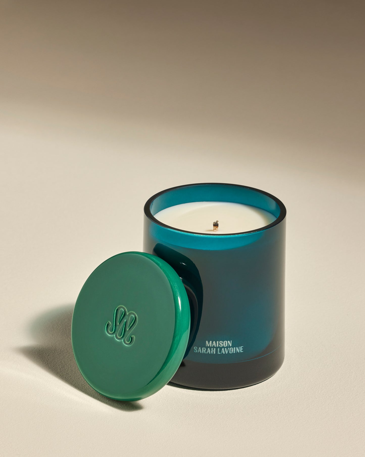 Bougie Stella - Pin Parasol luxe Maison Sarah Lavoine Pin parasol Verre  12 cm 1