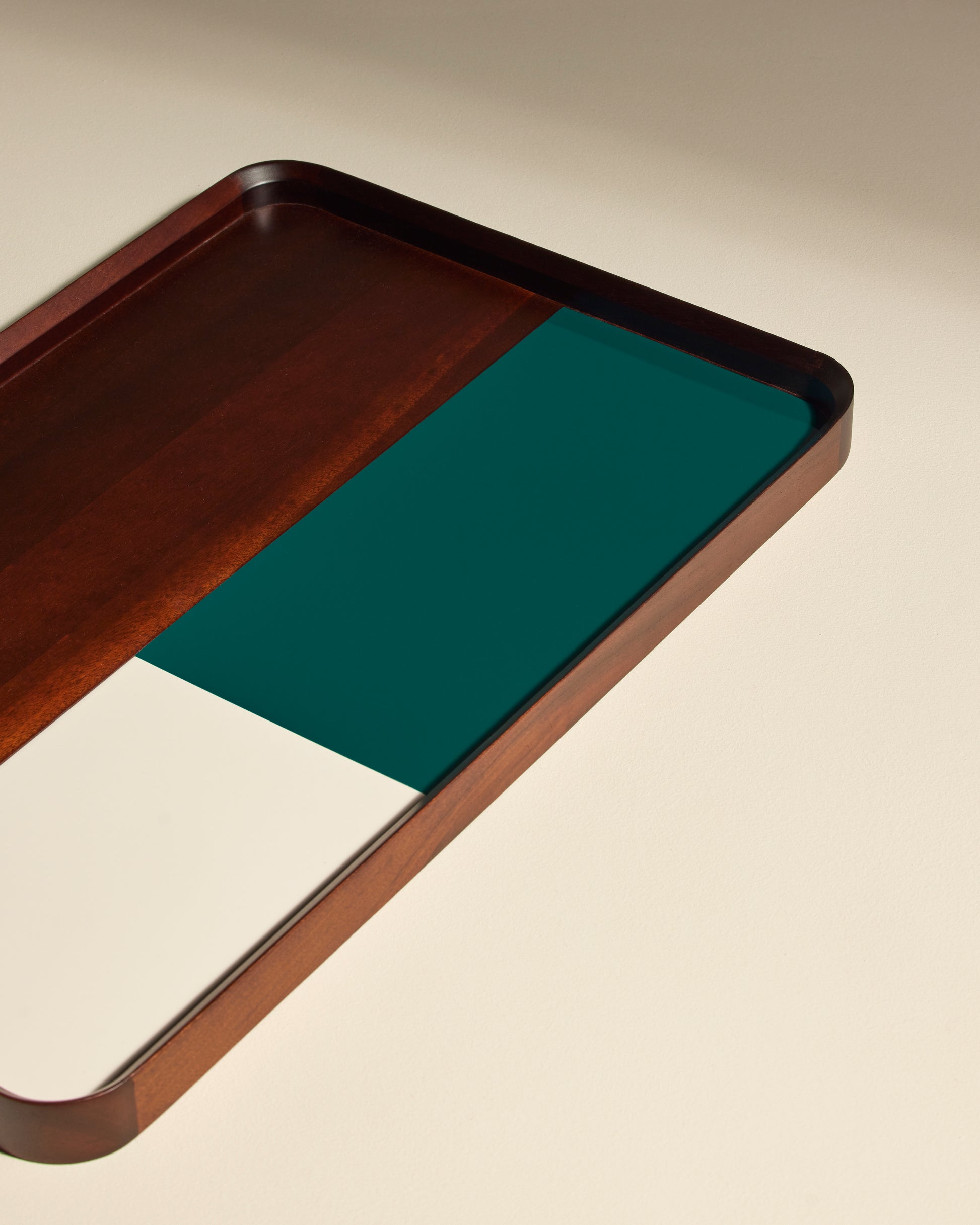 Plateau Sicilia - Bleu Sarah design Maison Sarah Lavoine Bleu Sarah Bois 60 cm  2