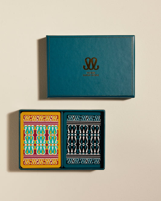 Jeu de carte All-in - Multicolore design Maison Sarah Lavoine  Papier 13,9 cm 3 cm 1