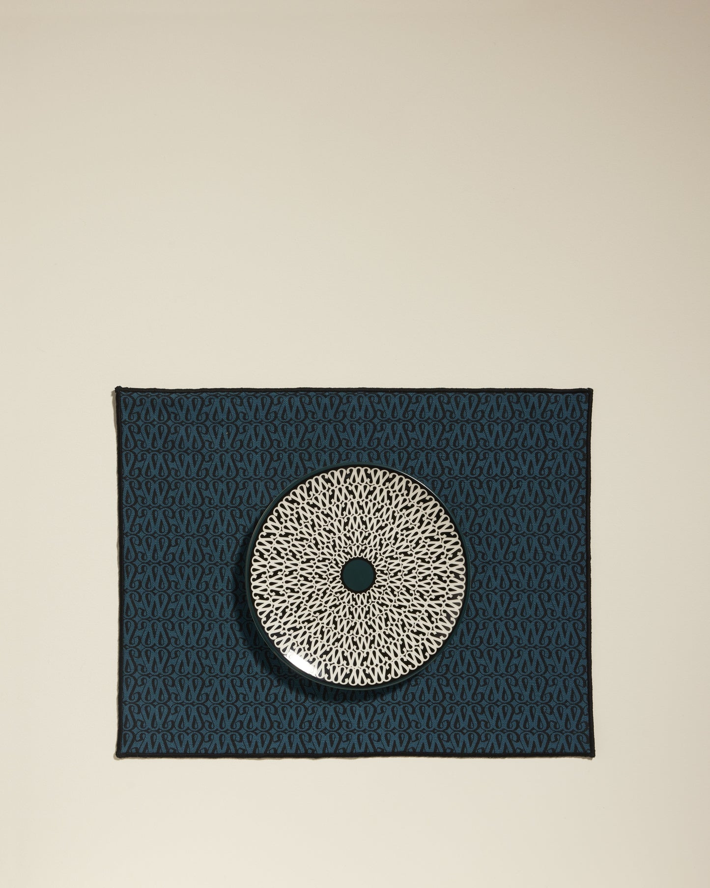 Set de table Sarah - Bleu Sarah design Maison Sarah Lavoine Bleu Sarah Coton 35 cm 45 cm 4