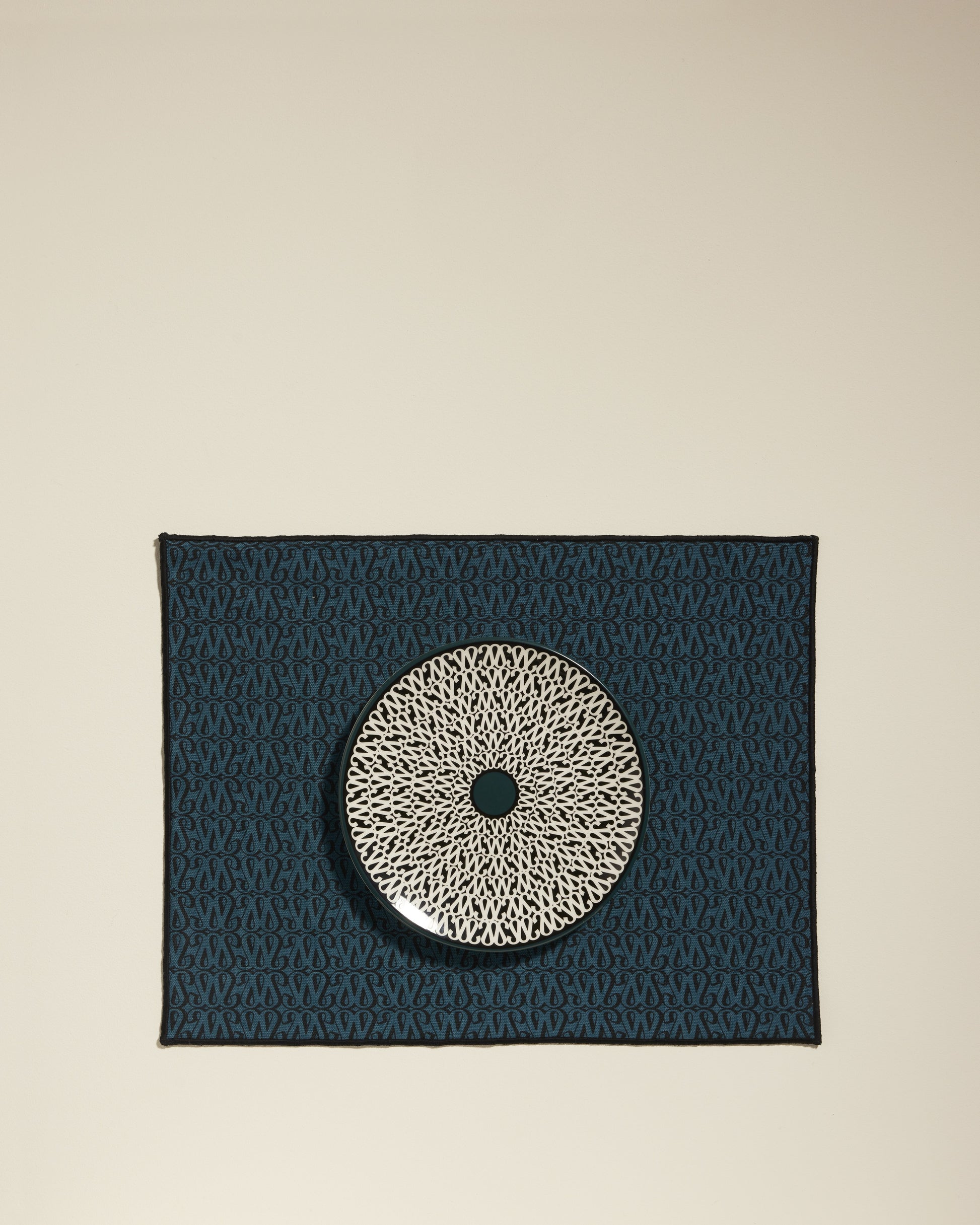 Set de table Sarah - Bleu Sarah design Maison Sarah Lavoine Bleu Sarah Coton 35 cm 45 cm 4