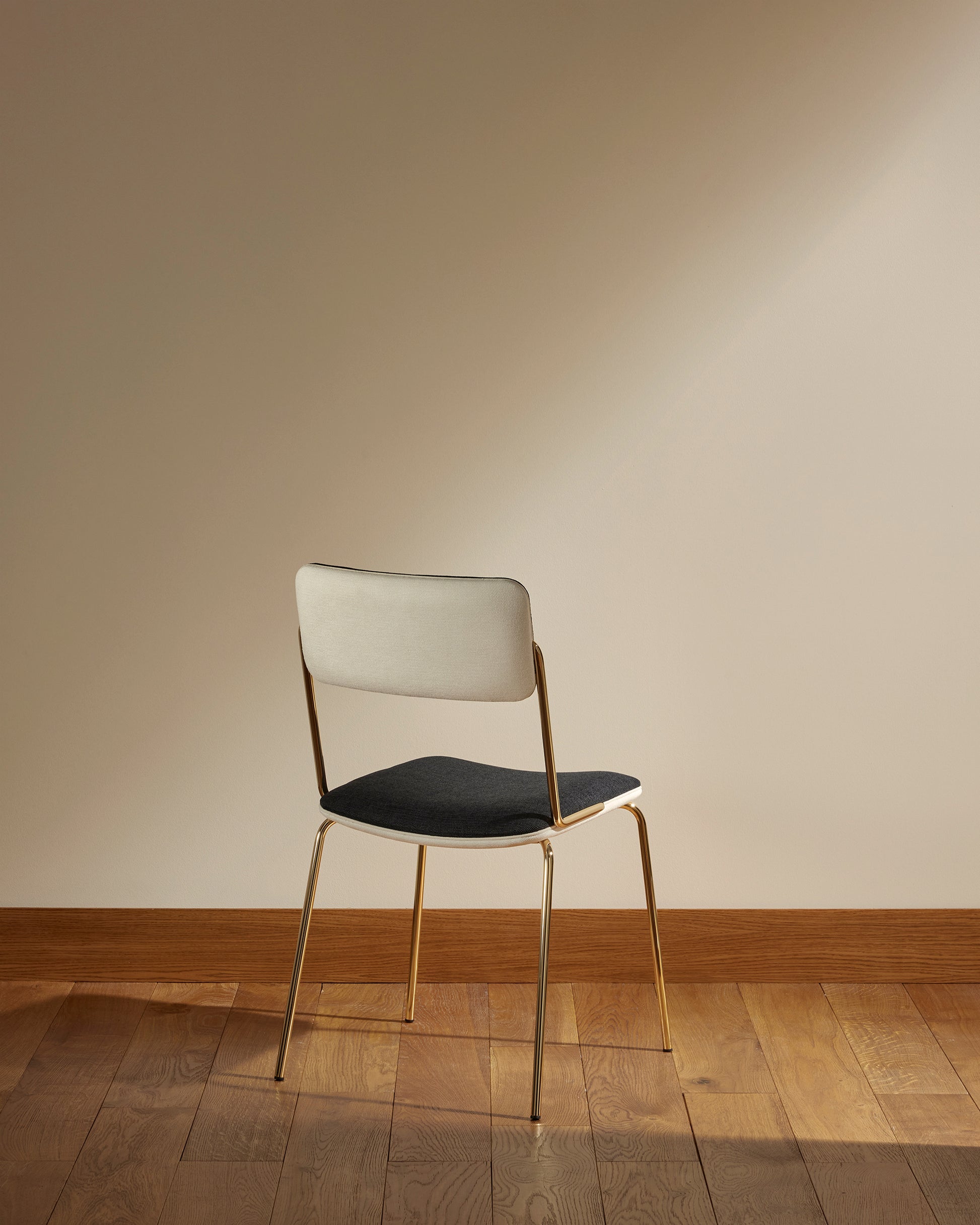 Chaise Double Jeu - Doré / Noir design Maison Sarah Lavoine Noir Velours 45 cm 85 cm 3