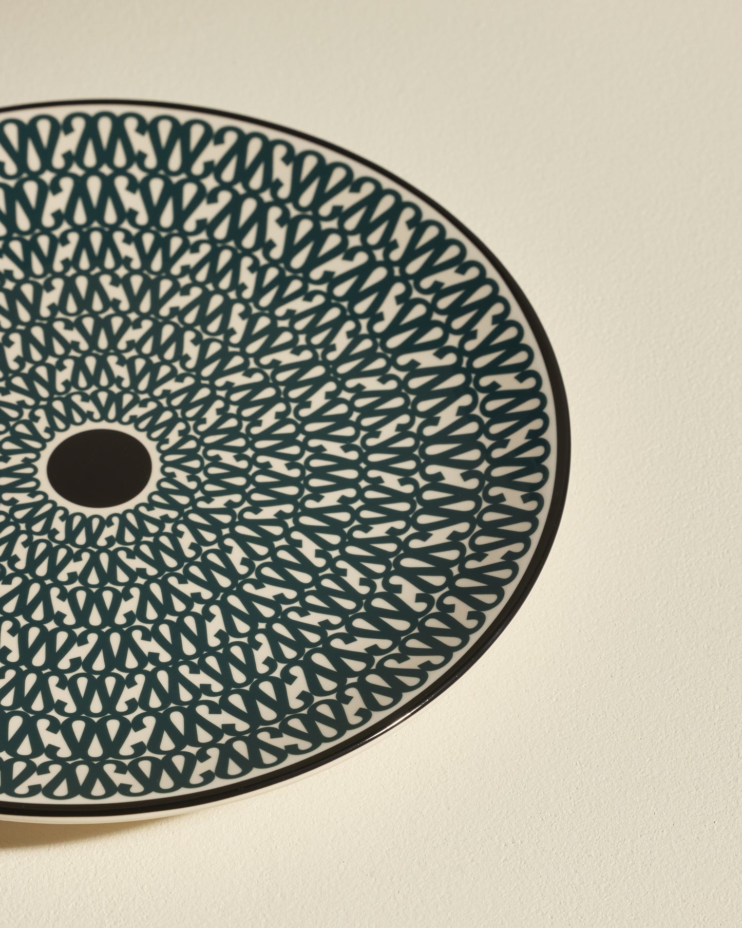 Assiette plate Sarah - Bleu Sarah design moderne Maison Sarah Lavoine Bleu Sarah Céramique   3