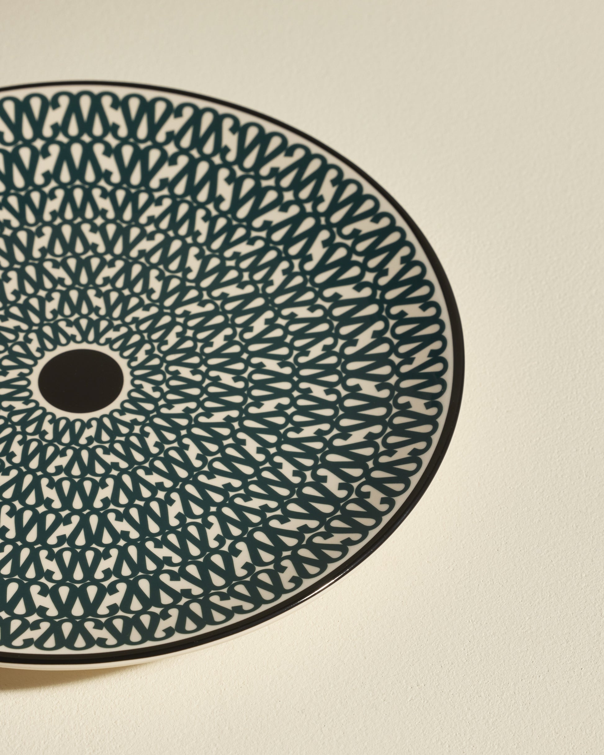 Assiette plate Sarah - Bleu Sarah design moderne Maison Sarah Lavoine Bleu Sarah Céramique   3