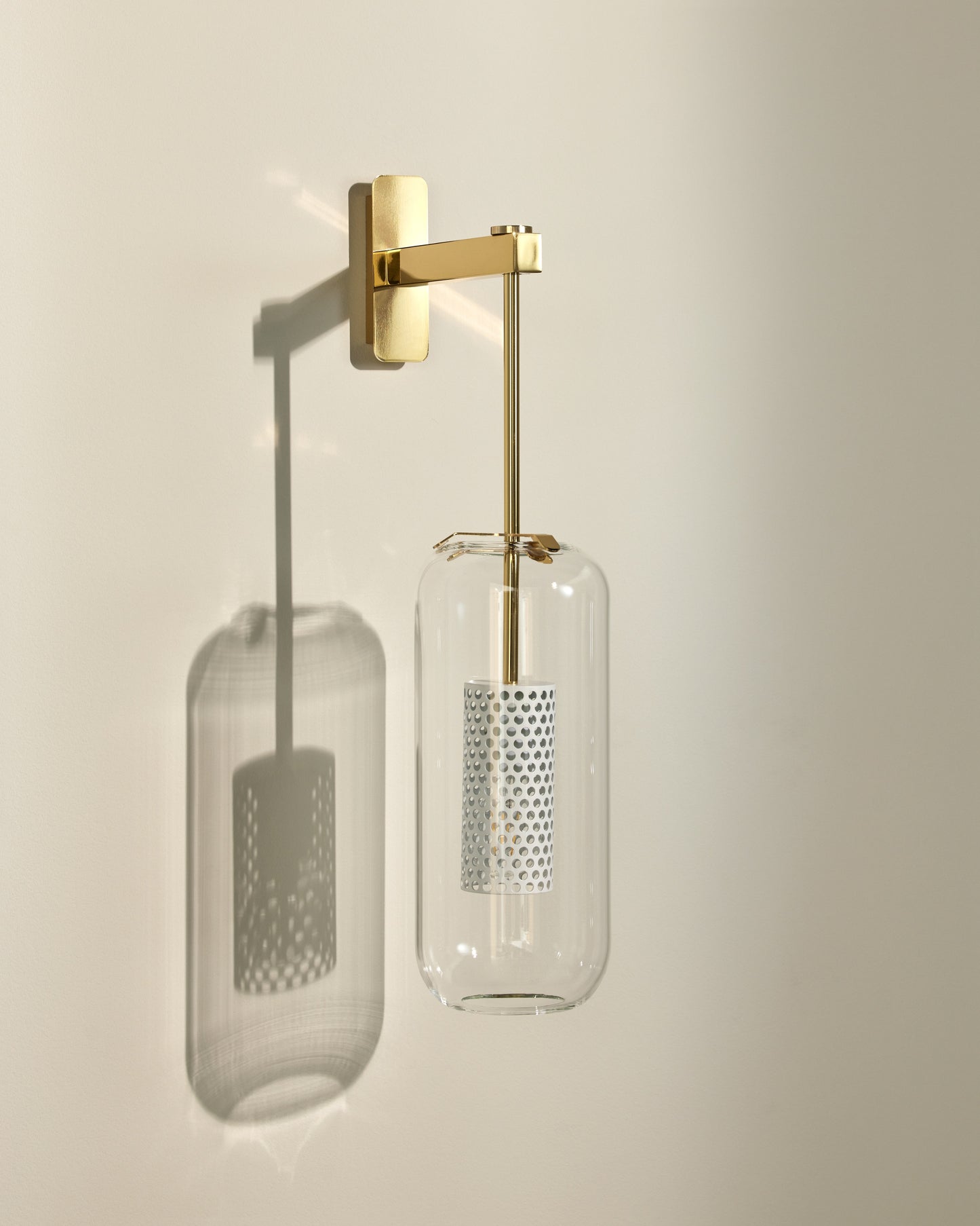 Applique Vadim - Doré design Maison Sarah Lavoine Doré Laiton 26 cm 68 cm 2