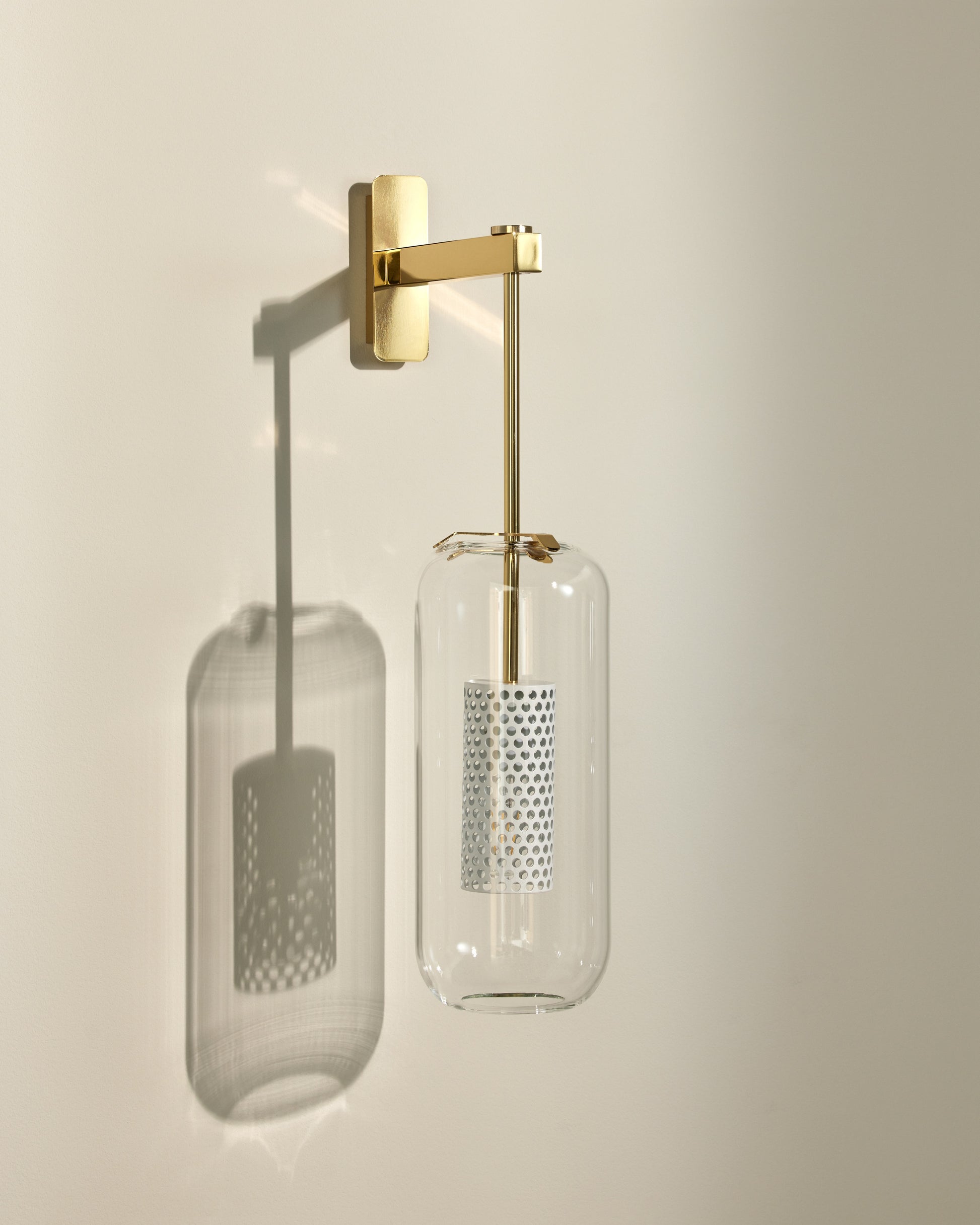 Applique Vadim - Doré design Maison Sarah Lavoine Doré Laiton 26 cm 68 cm 2