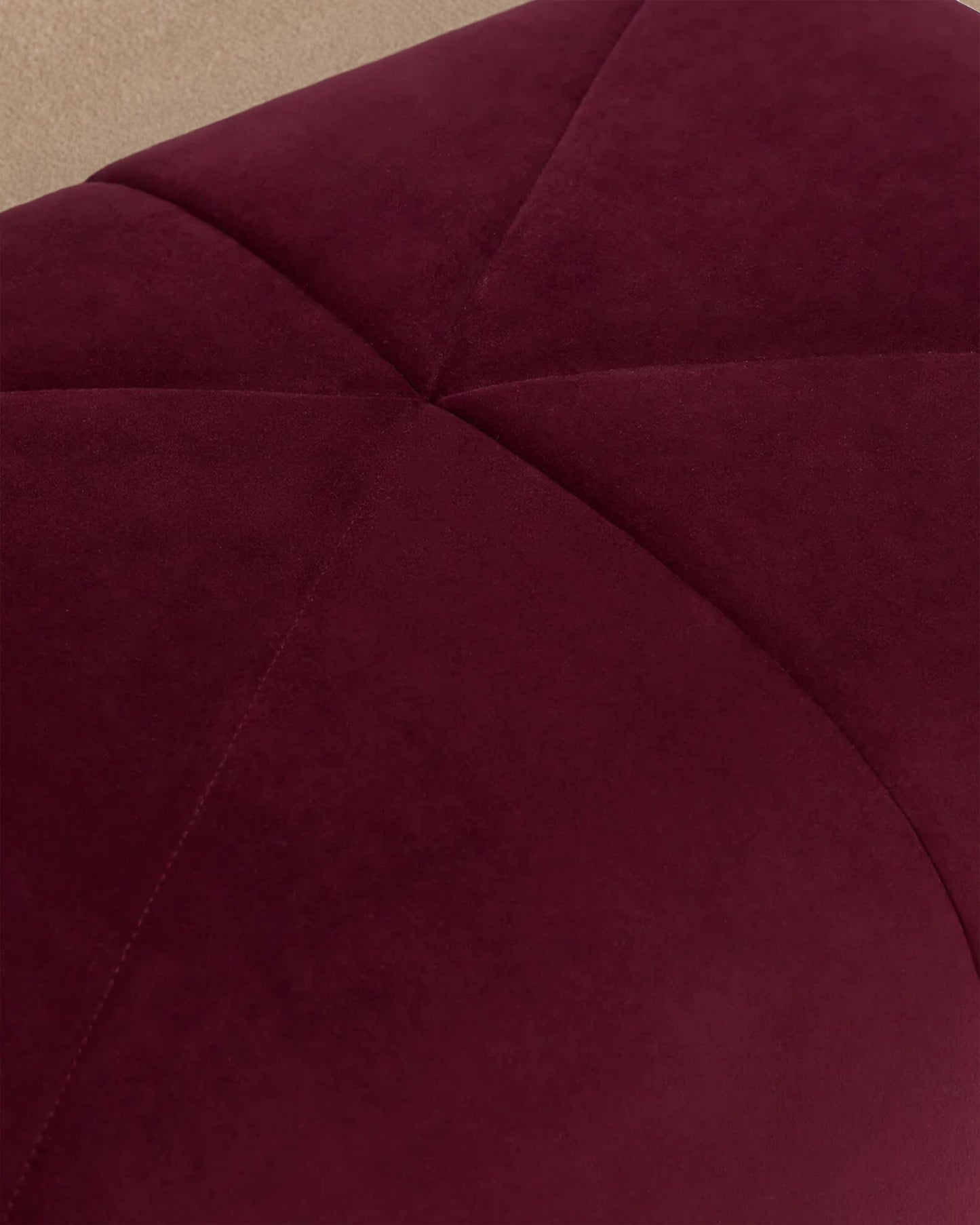 Pouf Chill - Cassis design Maison Sarah Lavoine Cassis Velours 85 cm 5