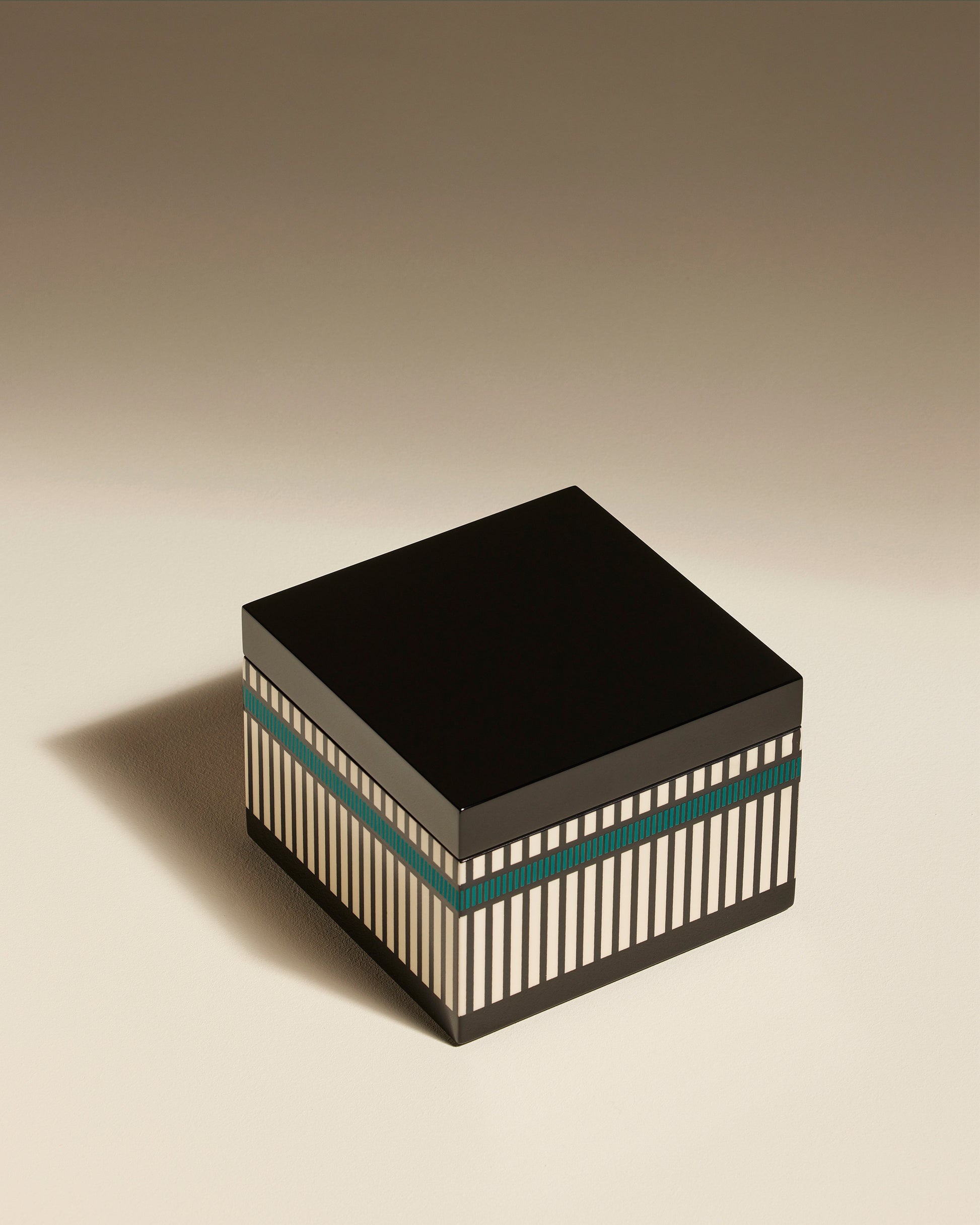 Boite à bijoux Esmée - Bleu Sarah design Maison Sarah Lavoine Bleu Sarah Bois laqué 17 cm 12 cm 2