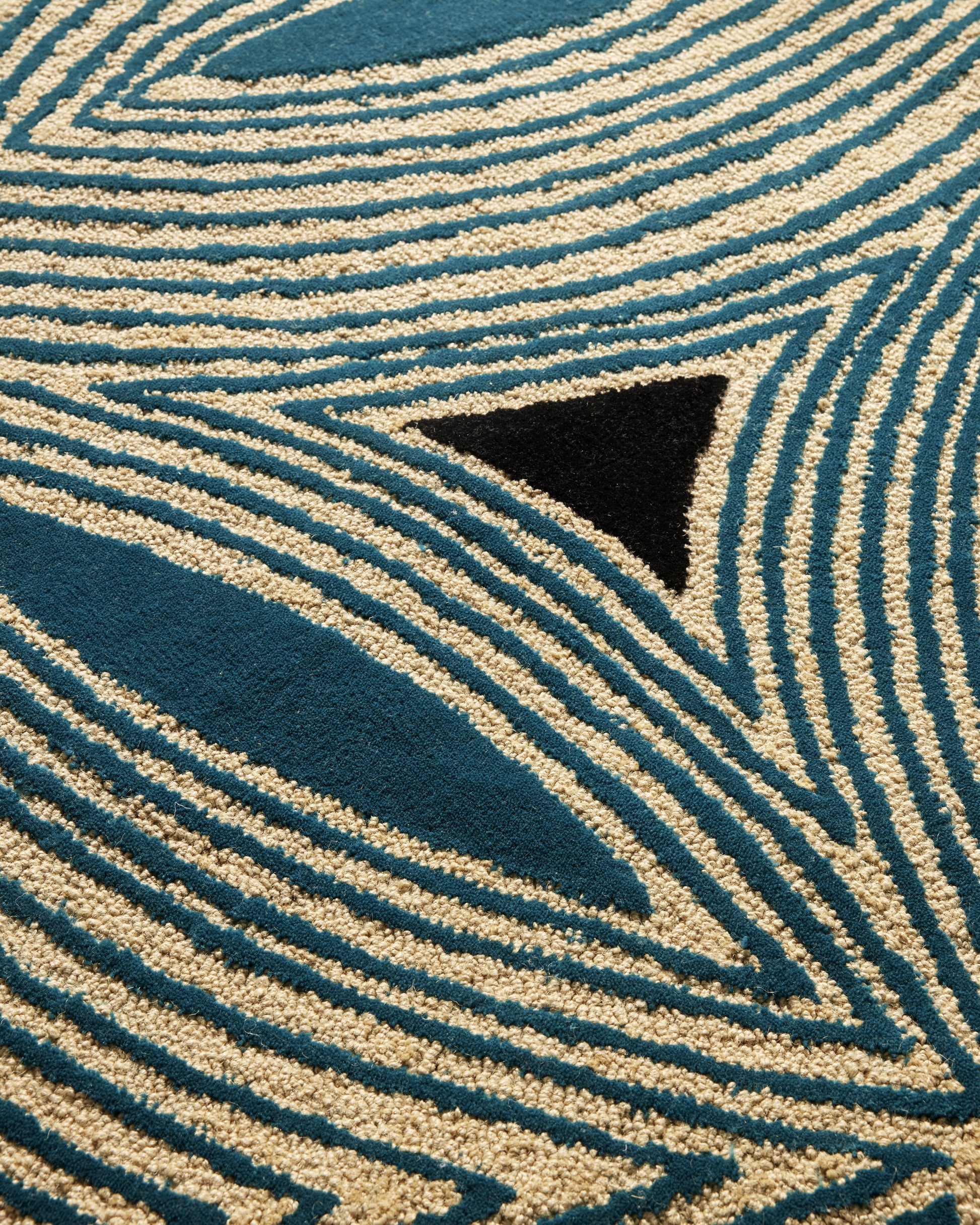 Tapis Sombra - Bleu Sarah design Maison Sarah Lavoine Bleu Sarah Laine Petit 170 cm | Moyen 200 cm | Grand 250 cm Petit 240 cm | Moyen 300 cm | Grand 350 cm 4