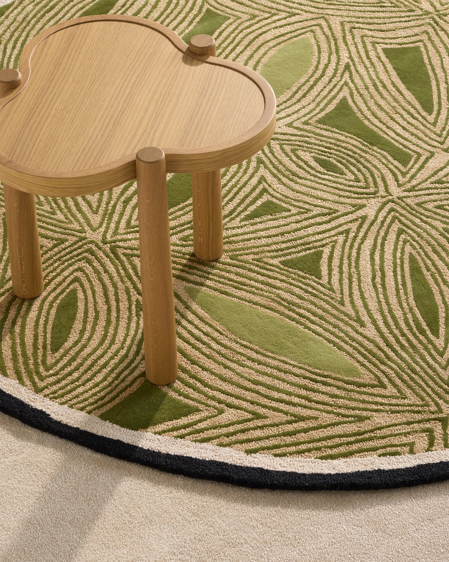 Tapis Sombra - Mousse design Maison Sarah Lavoine Mousse Laine Petit 170 cm | Moyen 200 cm | Rond 200 cm Petit 240 cm | Moyen 300 cm | Rond 200 cm 7