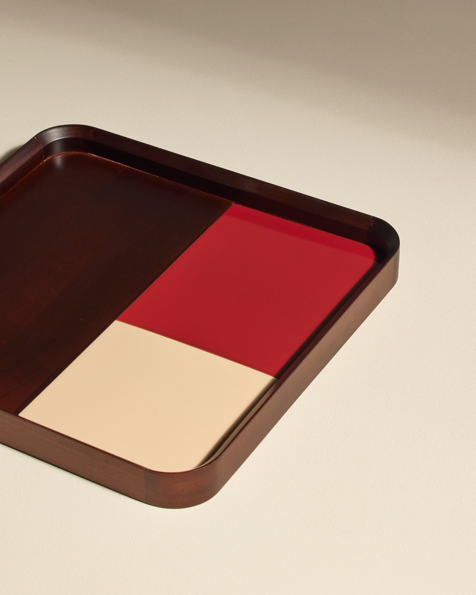 Plateau Sicilia - Carmin design Maison Sarah Lavoine Carmin Bois 35 cm  2