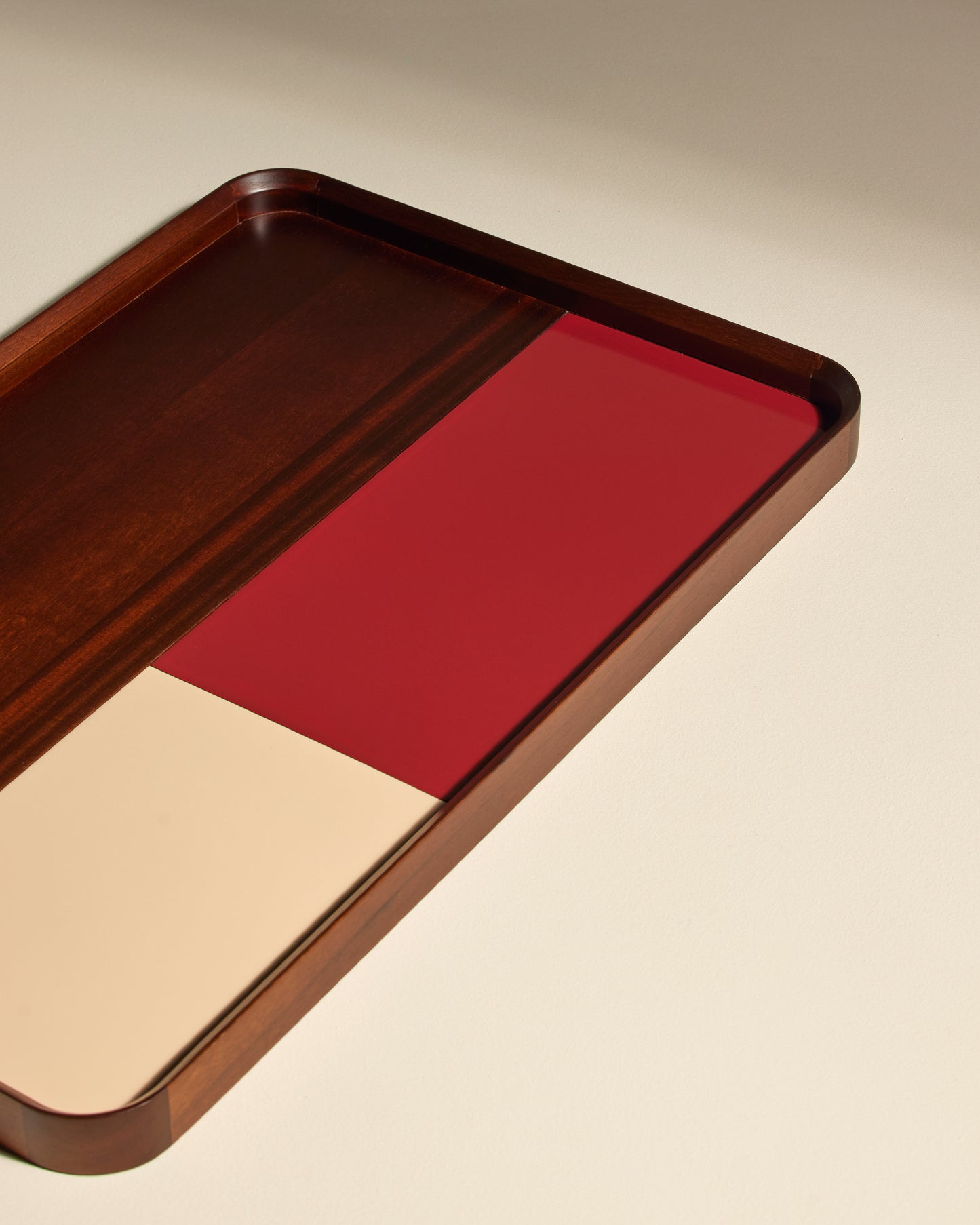 Plateau Sicilia - Carmin design Maison Sarah Lavoine Carmin Bois 60 cm  2