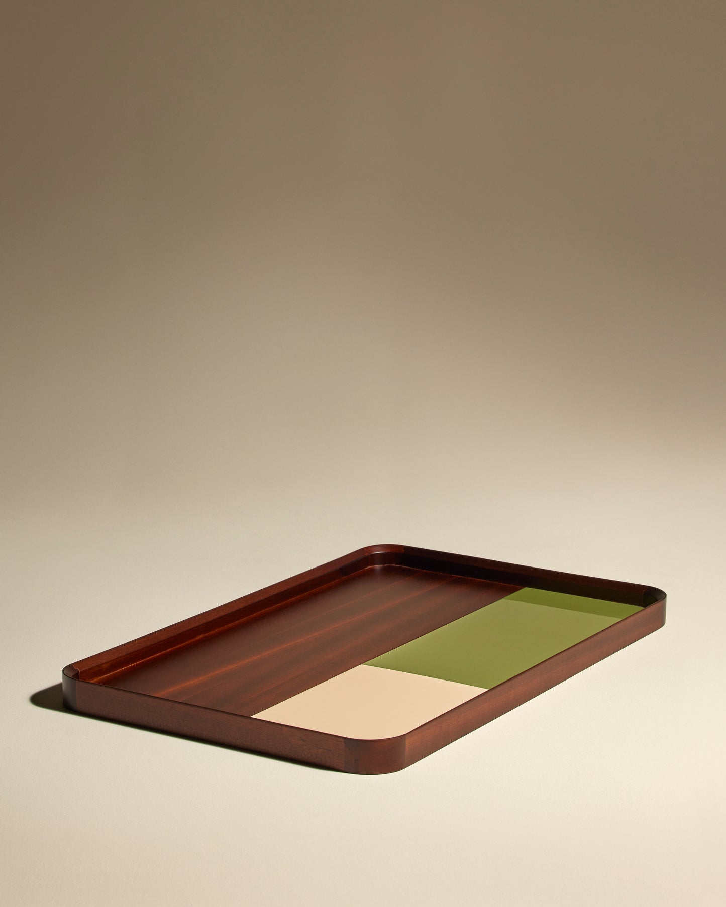 Plateau Sicilia - Mousse design Maison Sarah Lavoine Mousse Bois 60 cm  1