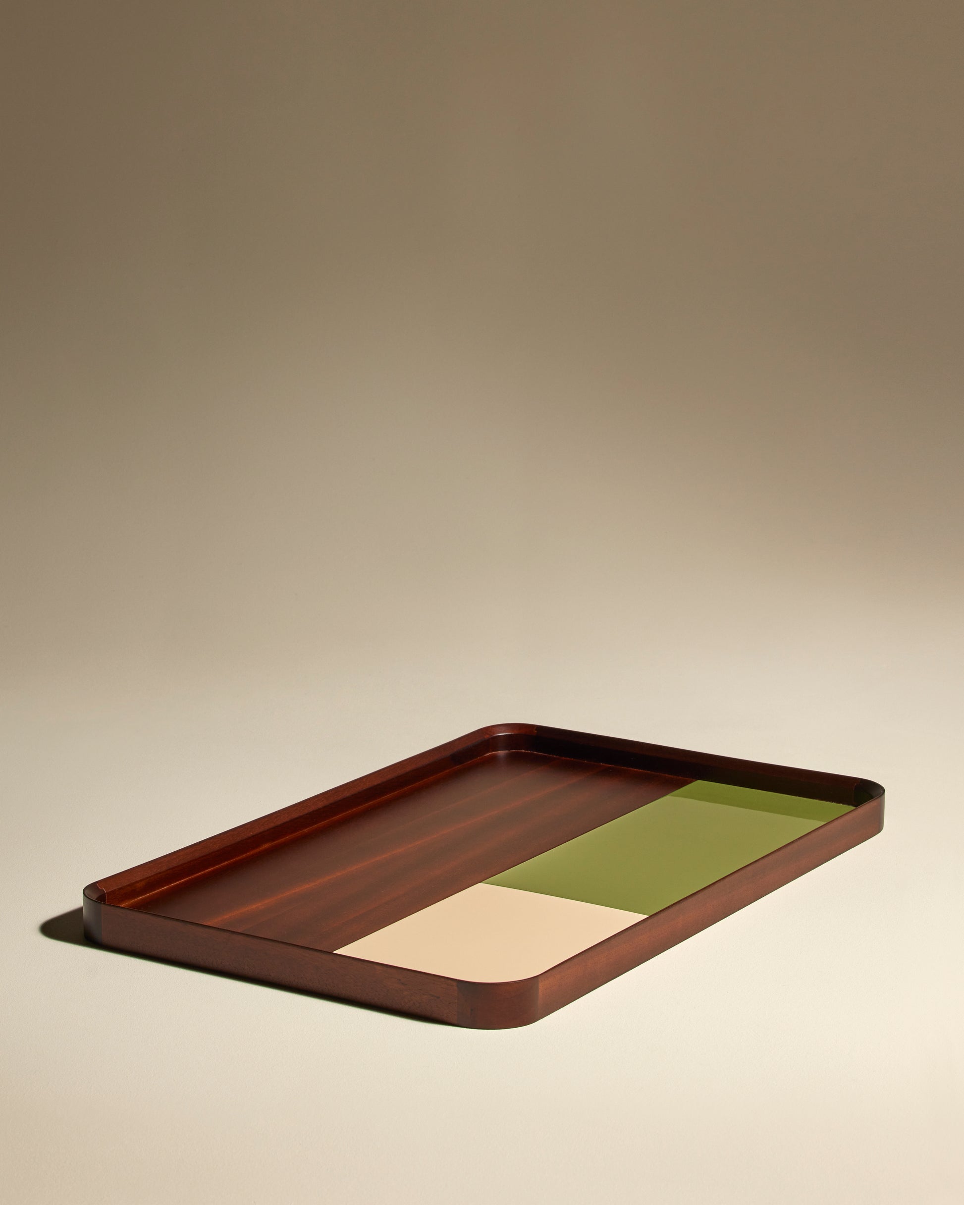 Plateau Sicilia - Mousse design Maison Sarah Lavoine Mousse Bois 60 cm  1