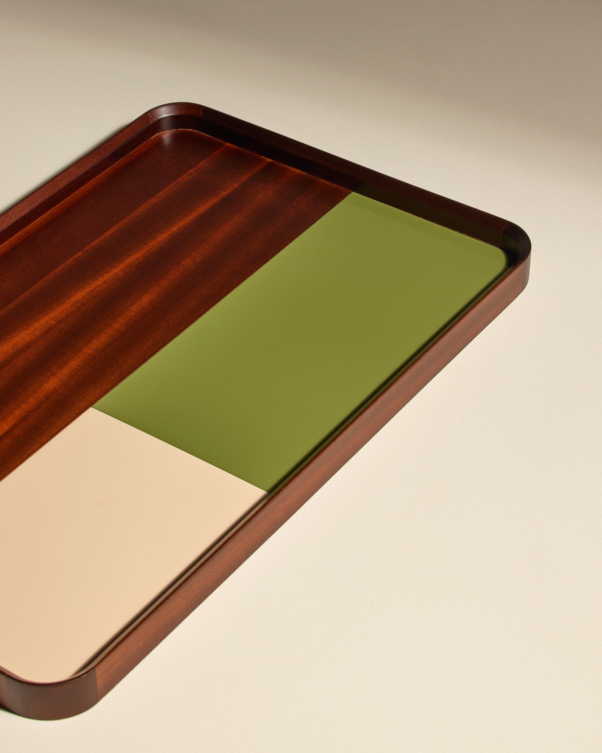 Plateau Sicilia - Mousse design Maison Sarah Lavoine Mousse Bois 60 cm  2