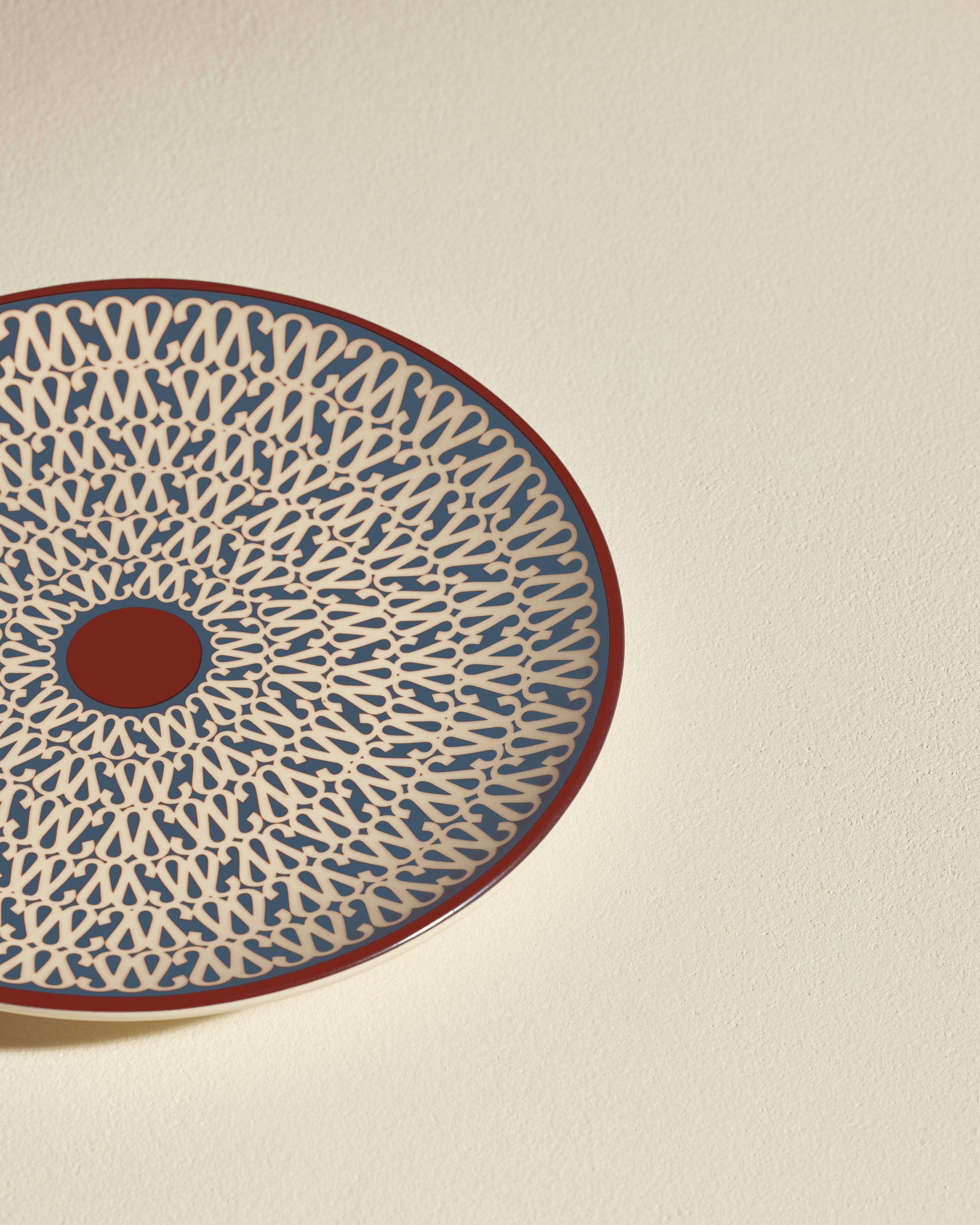 Assiette à dessert Sarah - Carmin design moderne Maison Sarah Lavoine Carmin Céramique   3