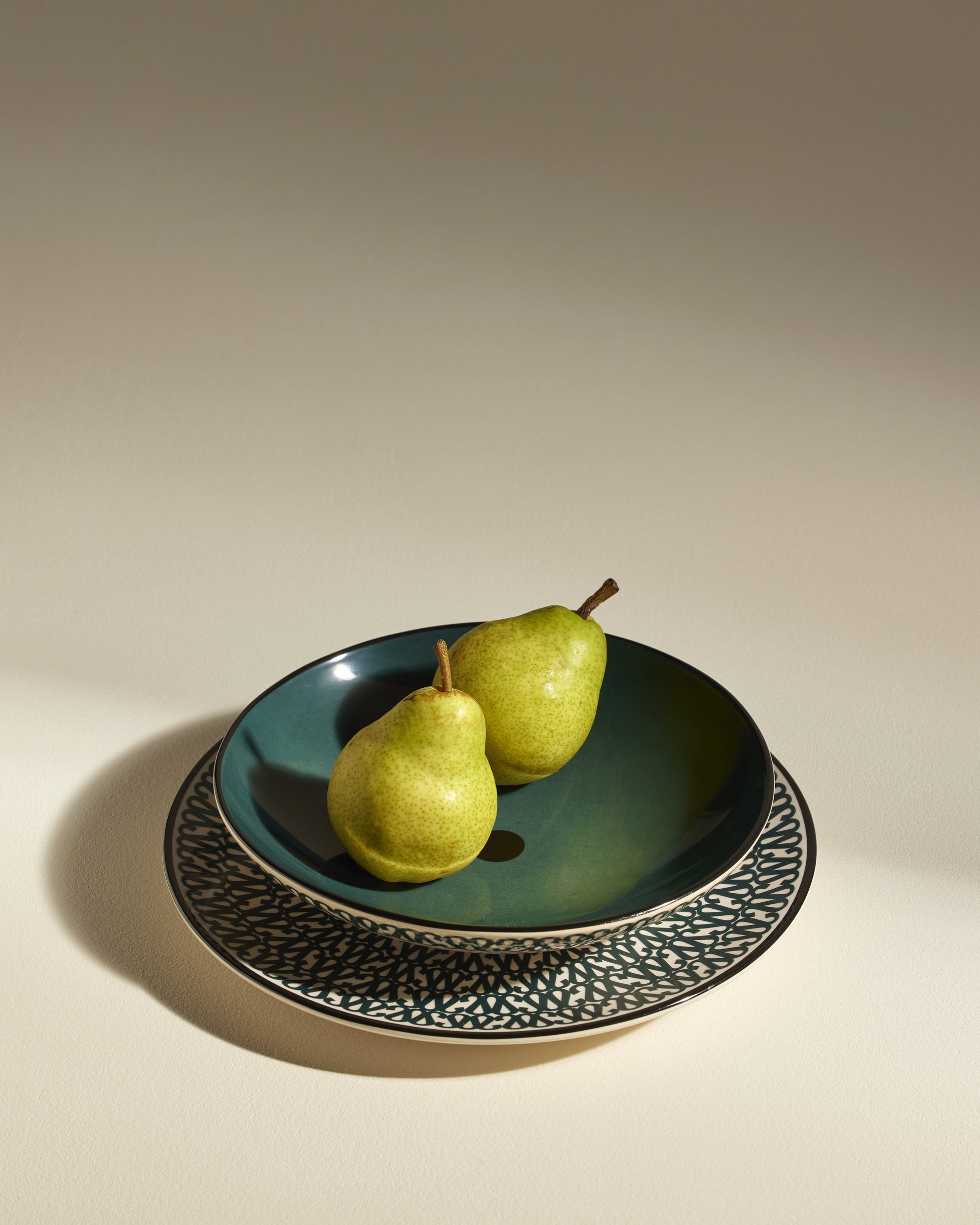 Assiette creuse Sarah - Bleu Sarah design moderne Maison Sarah Lavoine Bleu Sarah Céramique   4