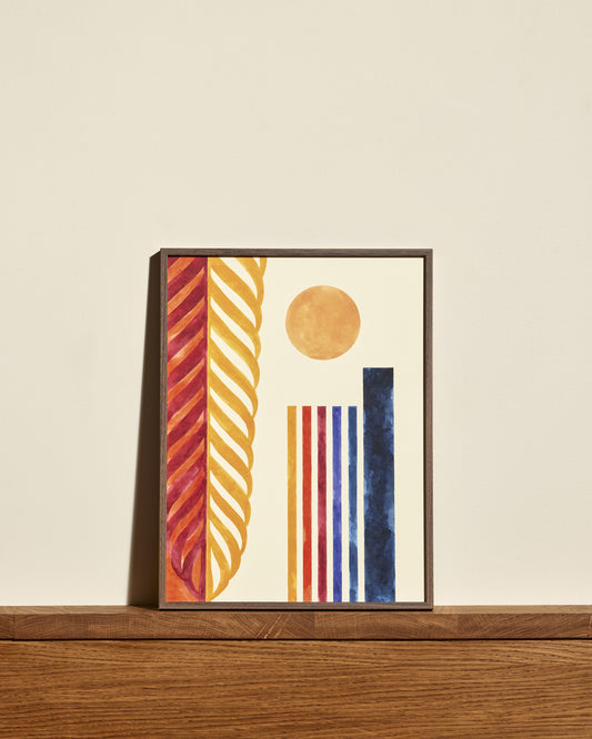 Affiche Escalier Murat - multicolore design Maison Sarah Lavoine Multicolore    1