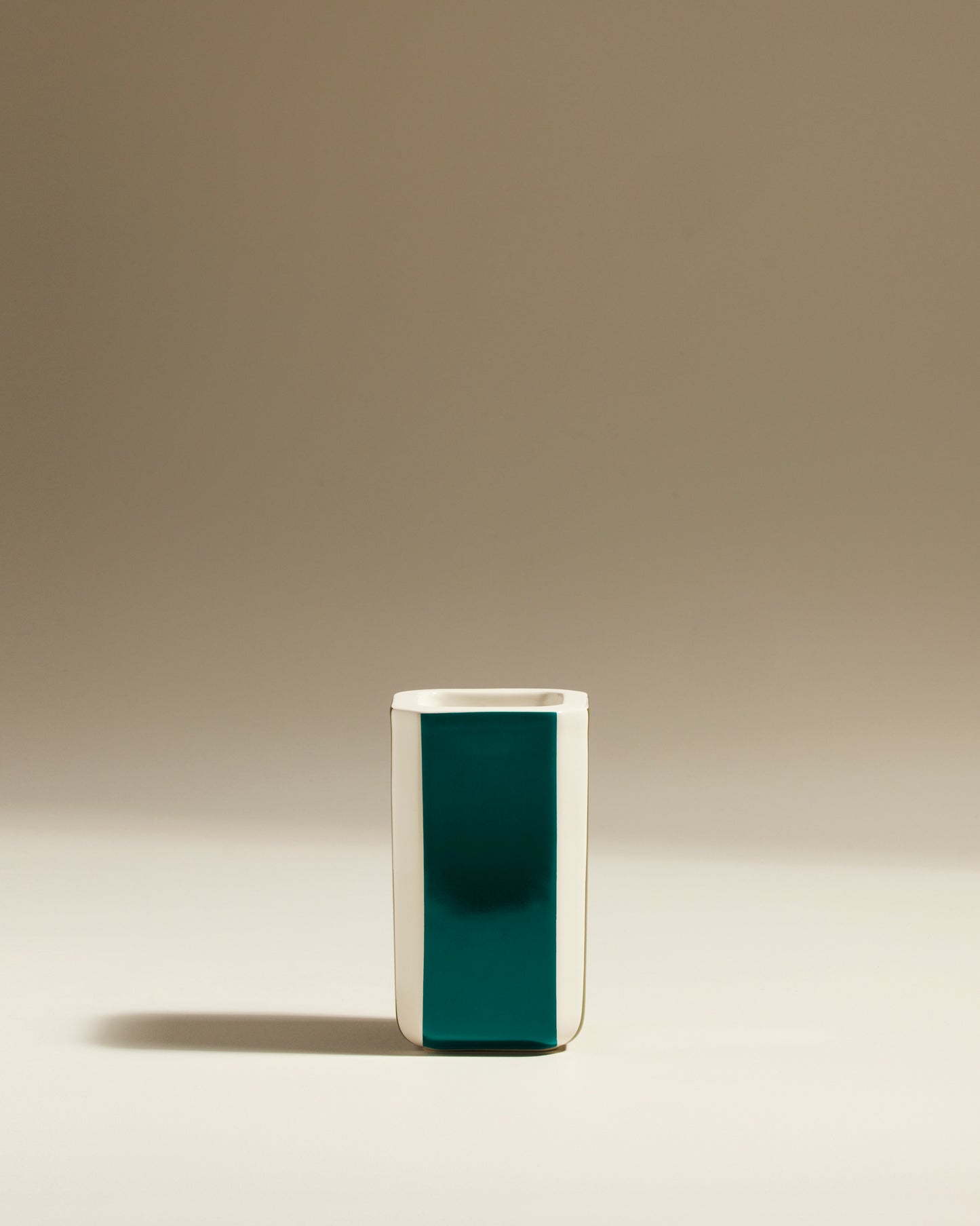 Vase Facettes - Tricolore design, céramique Maison Sarah Lavoine Bleu Sarah / Mousse Céramique 9,2 cm 16 cm 1