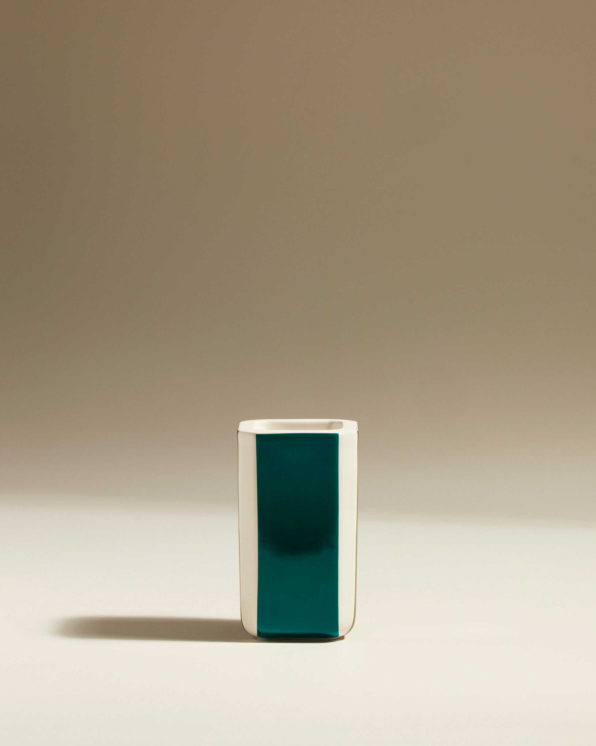 Vase Facettes - Tricolore design, céramique Maison Sarah Lavoine Bleu Sarah / Mousse Céramique 9,2 cm 16 cm 1