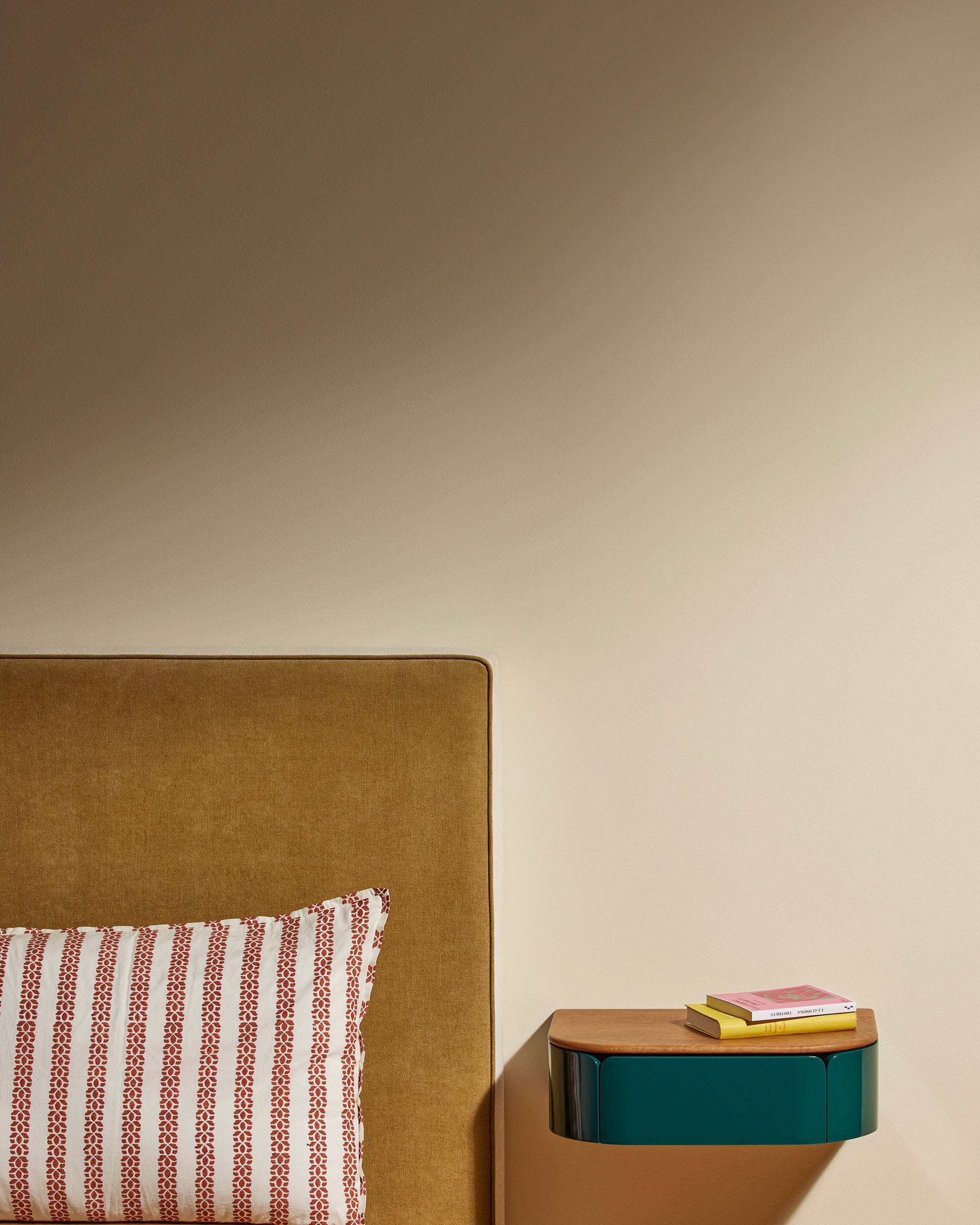 Console murale Equilibre - Bleu Sarah design Maison Sarah Lavoine Bleu Sarah Chêne  45 cm 13 cm 6