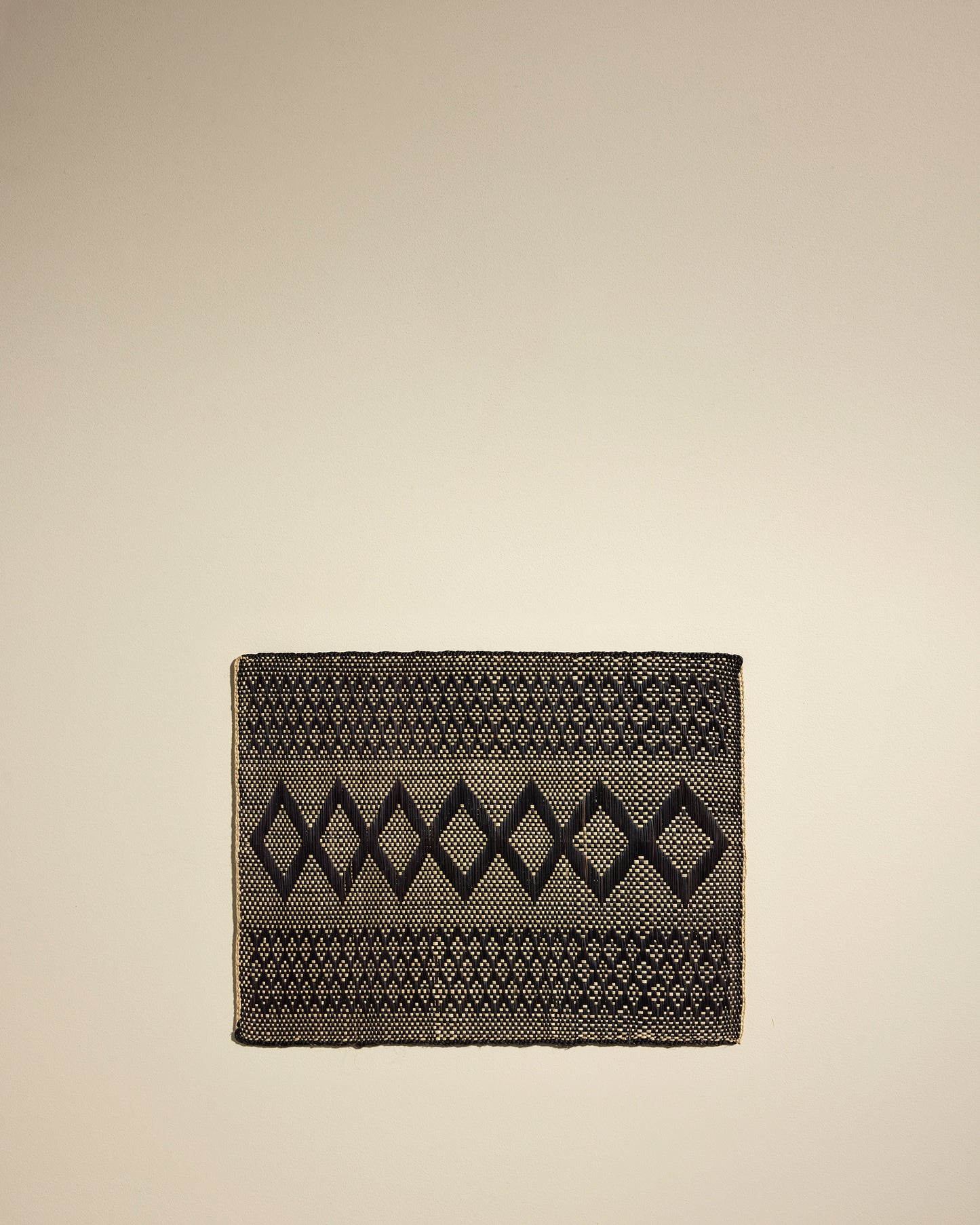 Set de table Iraca - Noir design Maison Sarah Lavoine Noir Palmier 39 cm 29 cm 1