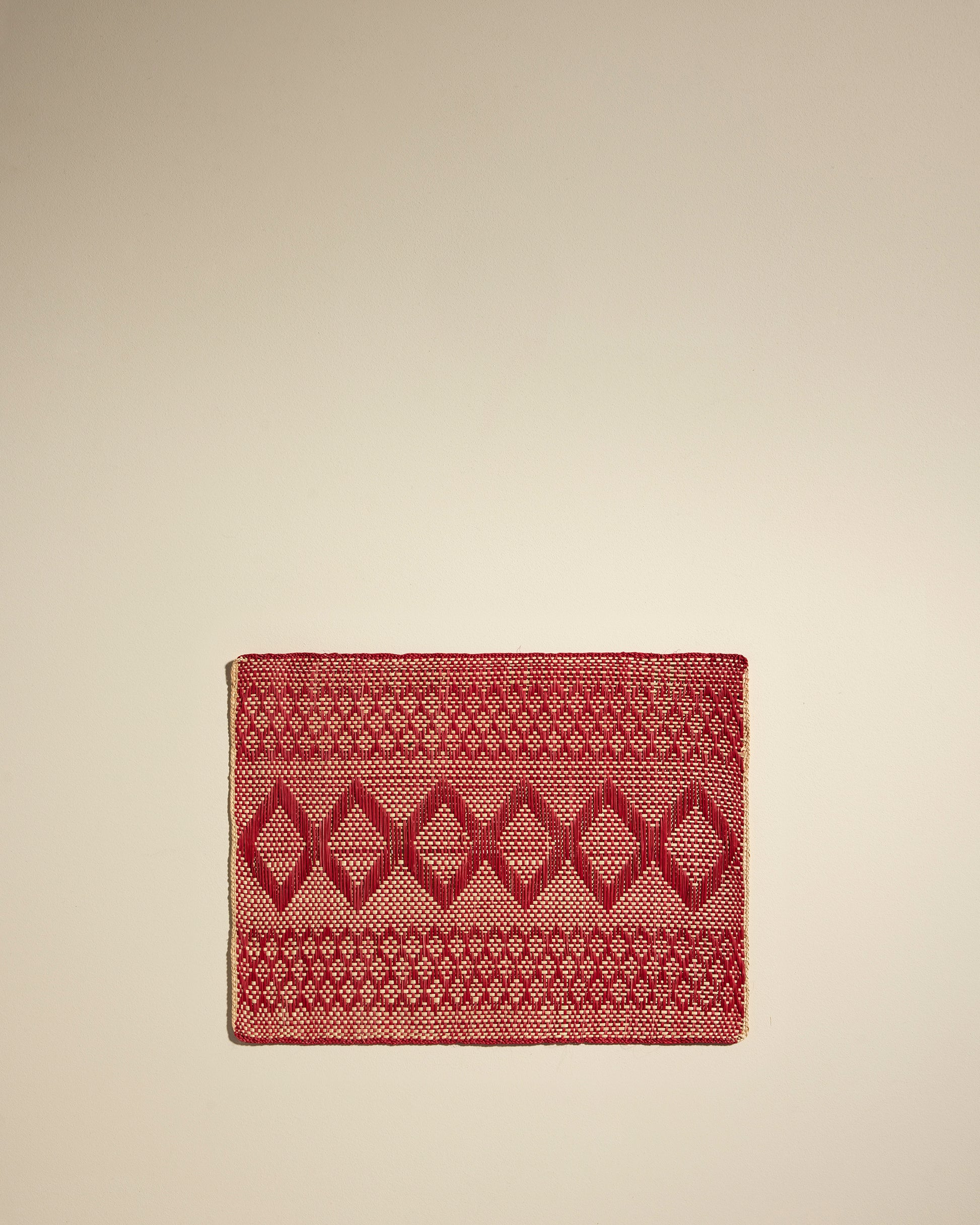 Set de table Iraca - Terracotta design Maison Sarah Lavoine Terracotta Palmier 39 cm 29 cm 1