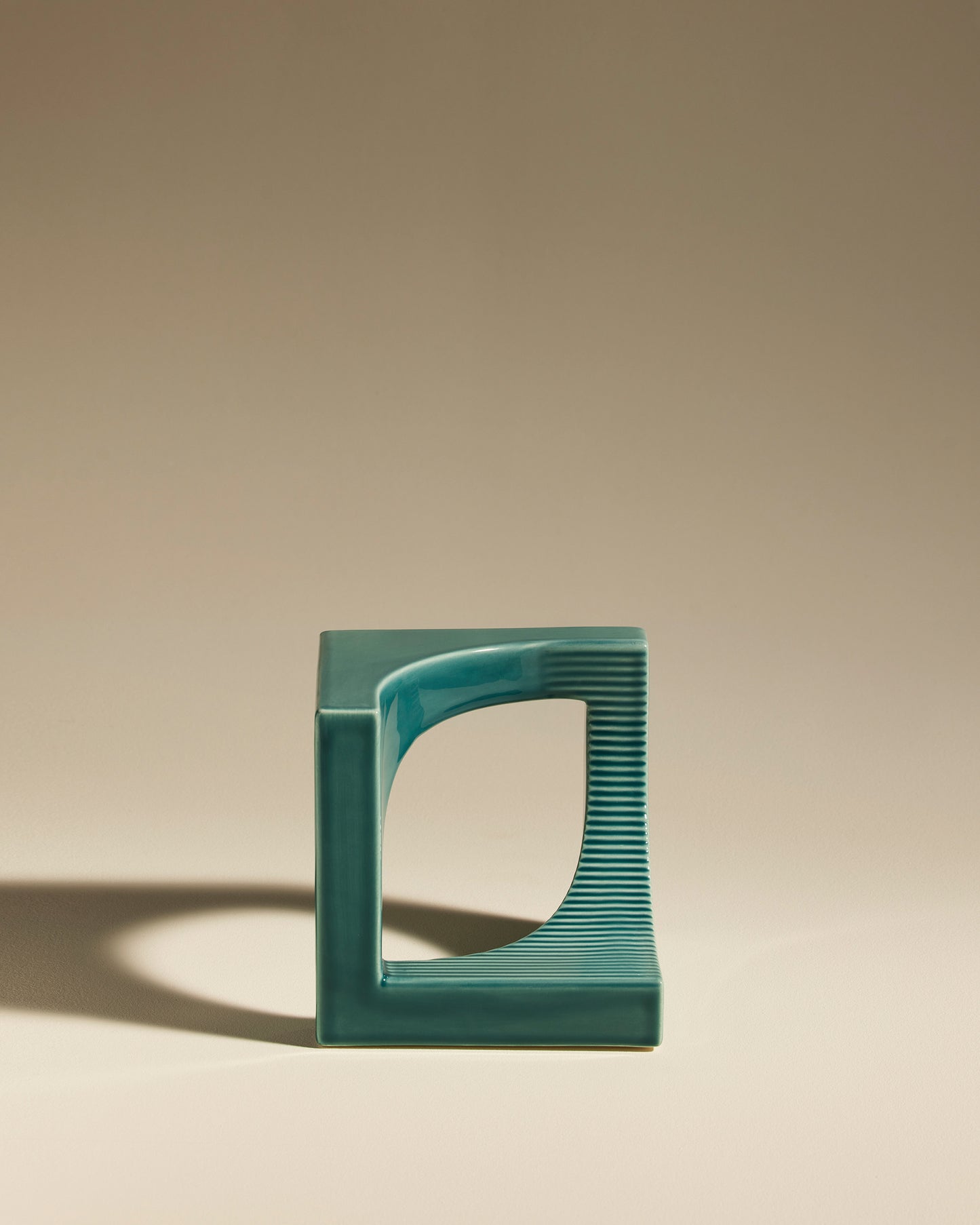 Serre-livre union - Amazonite design Maison Sarah Lavoine Amazonite Céramique  15.5 cm 16 cm 1