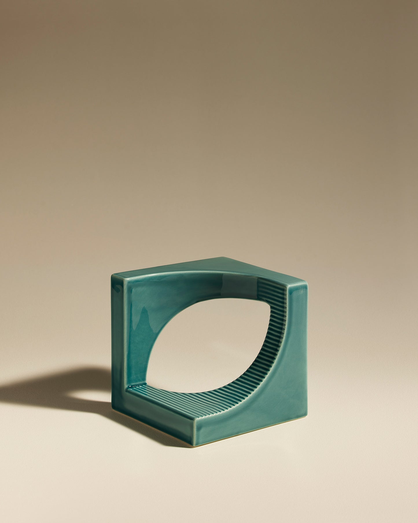 Serre-livre union - Amazonite design Maison Sarah Lavoine Amazonite Céramique  15.5 cm 16 cm 2