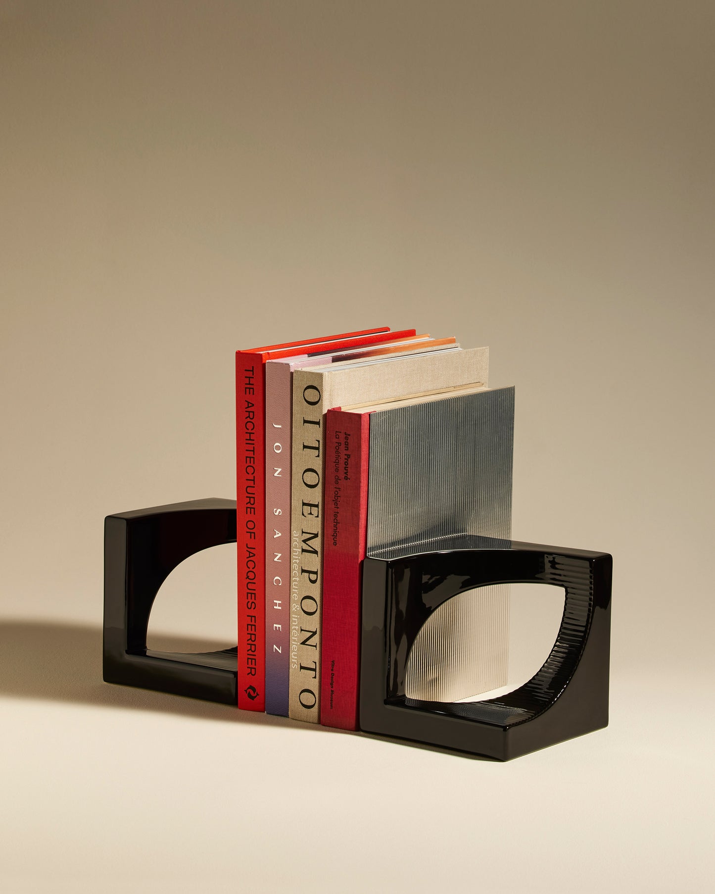 Serre-livre union - Noir design Maison Sarah Lavoine Noir Céramique  15.5 cm 16 cm 5