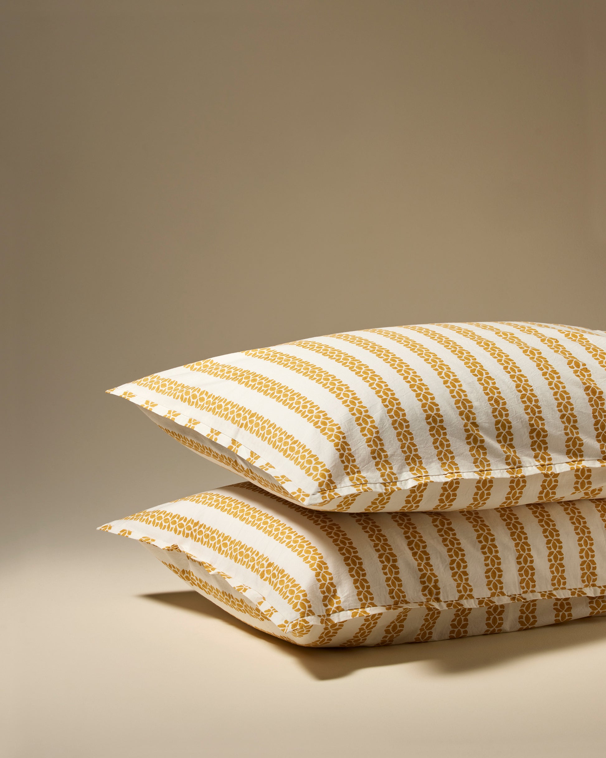 Lot de 2 taies d'oreillers Sierra - Désert haut de gamme Maison Sarah Lavoine Désert Coton  70 cm 50 cm 3