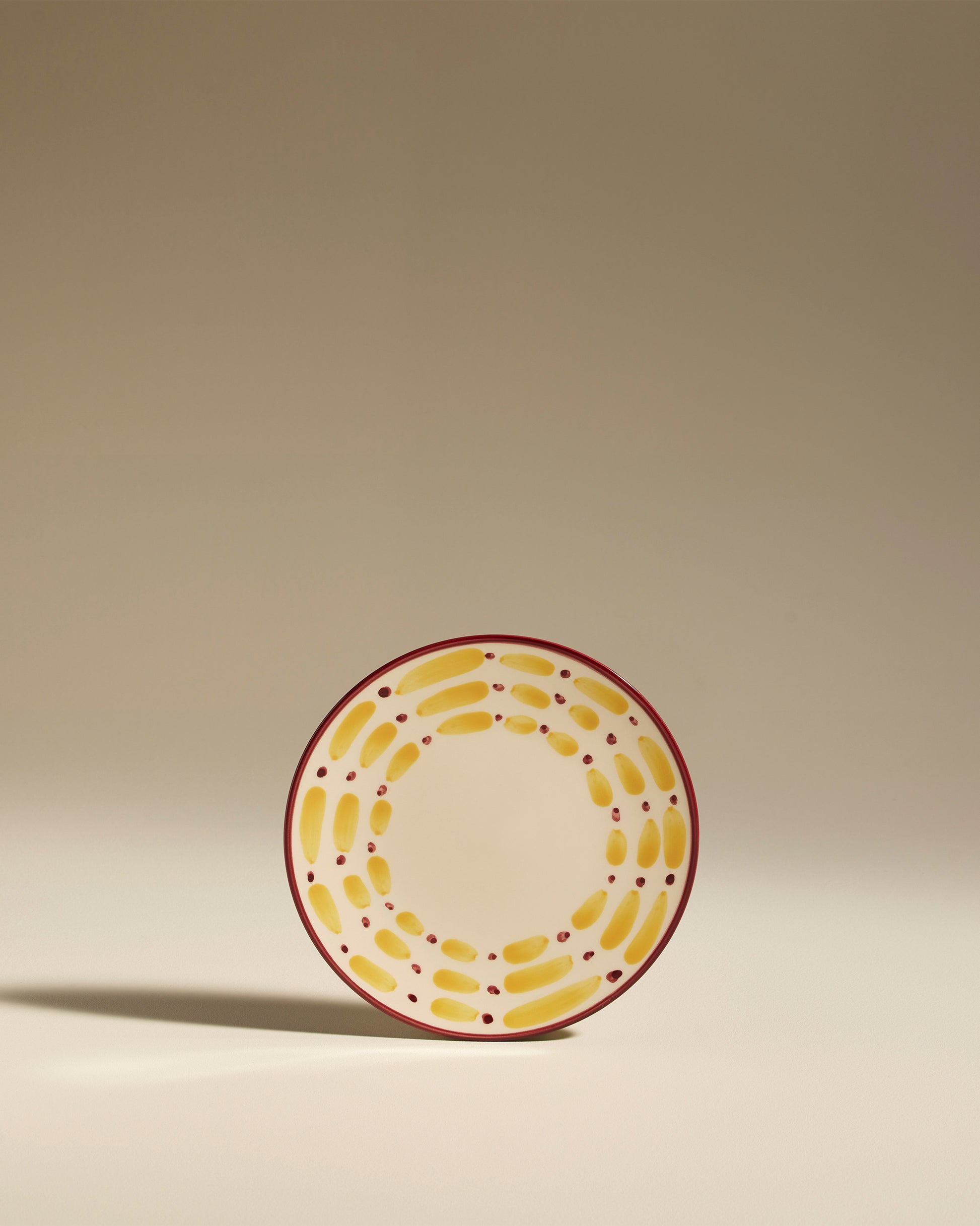 Assiette à dessert Aura - Carmin design Maison Sarah Lavoine Carmin Céramique    2