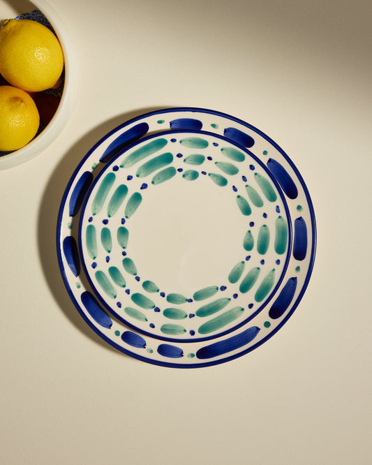 Assiette à dessert Aura - Outremer design Maison Sarah Lavoine Outremer Céramique 4