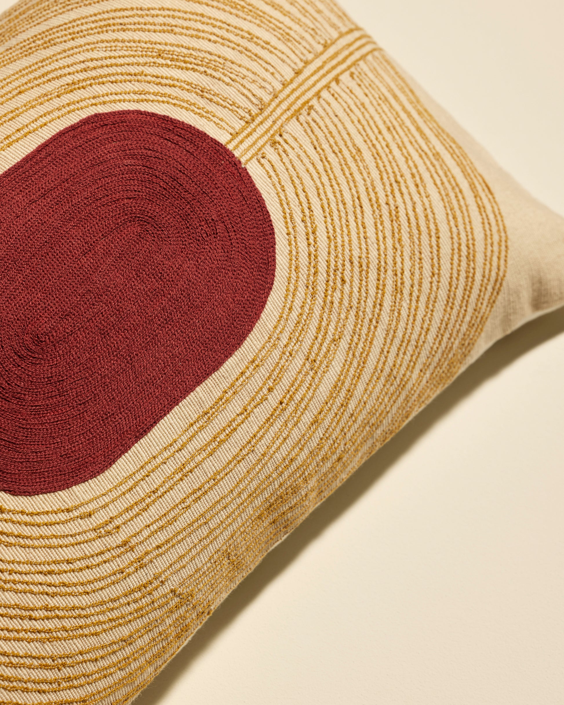 Coussin Mirage - Ocre/Terracotta design Maison Sarah Lavoine Terracotta Coton  50 cm 30 cm 2