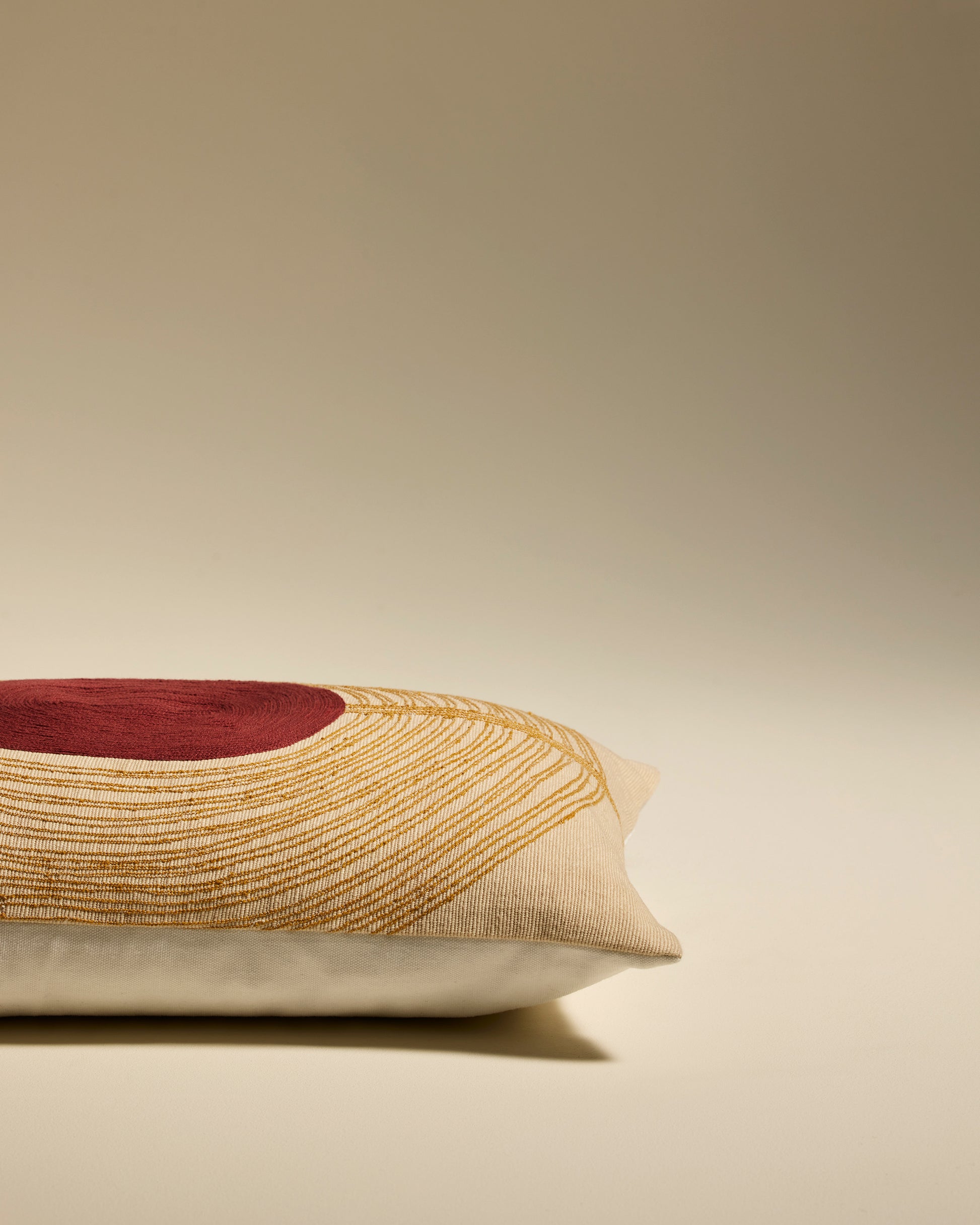 Coussin Mirage - Ocre/Terracotta design Maison Sarah Lavoine Terracotta Coton  50 cm 30 cm 3