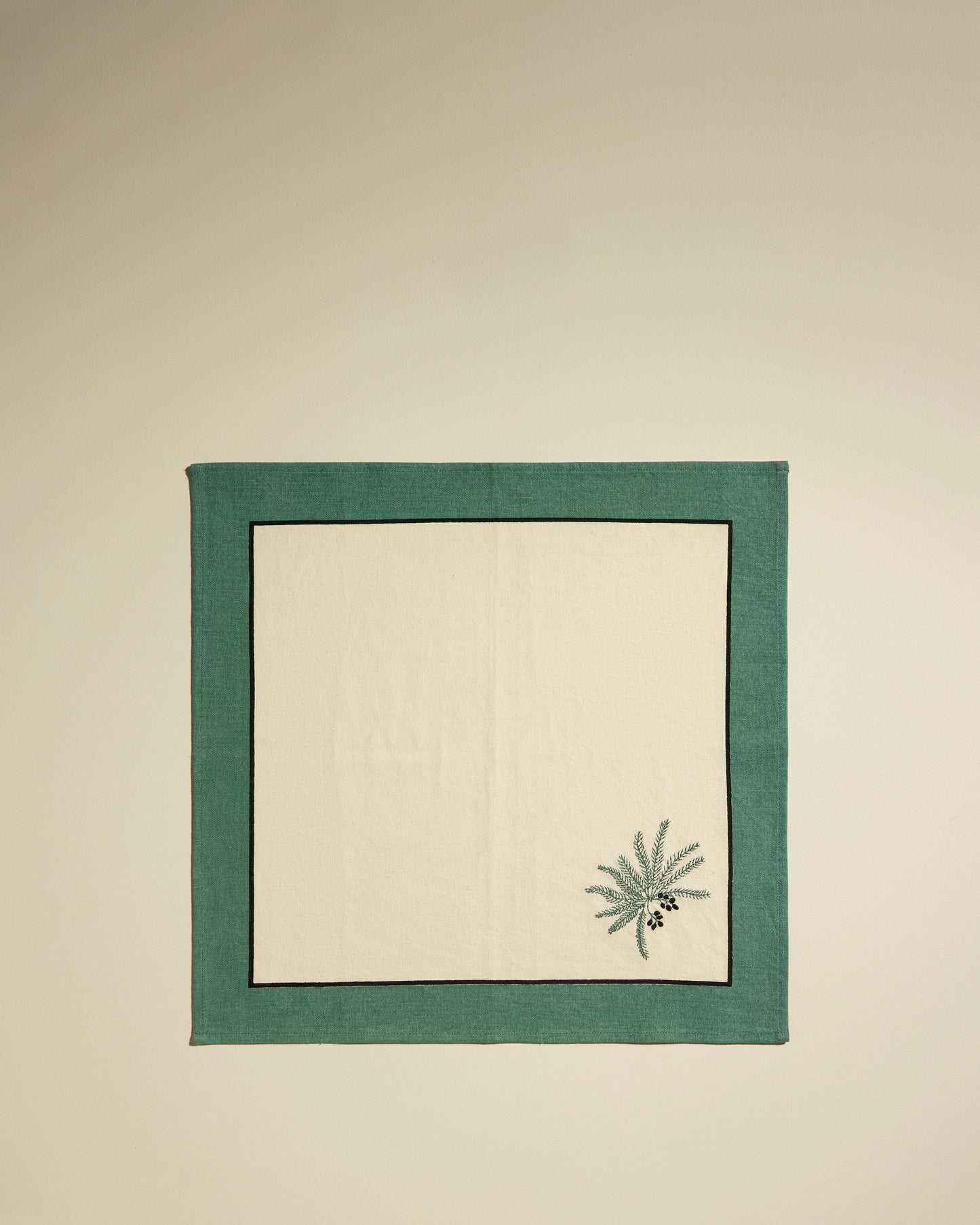 Duo serviettes de table Phoenix - Outremer chic Maison Sarah Lavoine Outremer Coton  45 cm 45 cm 3