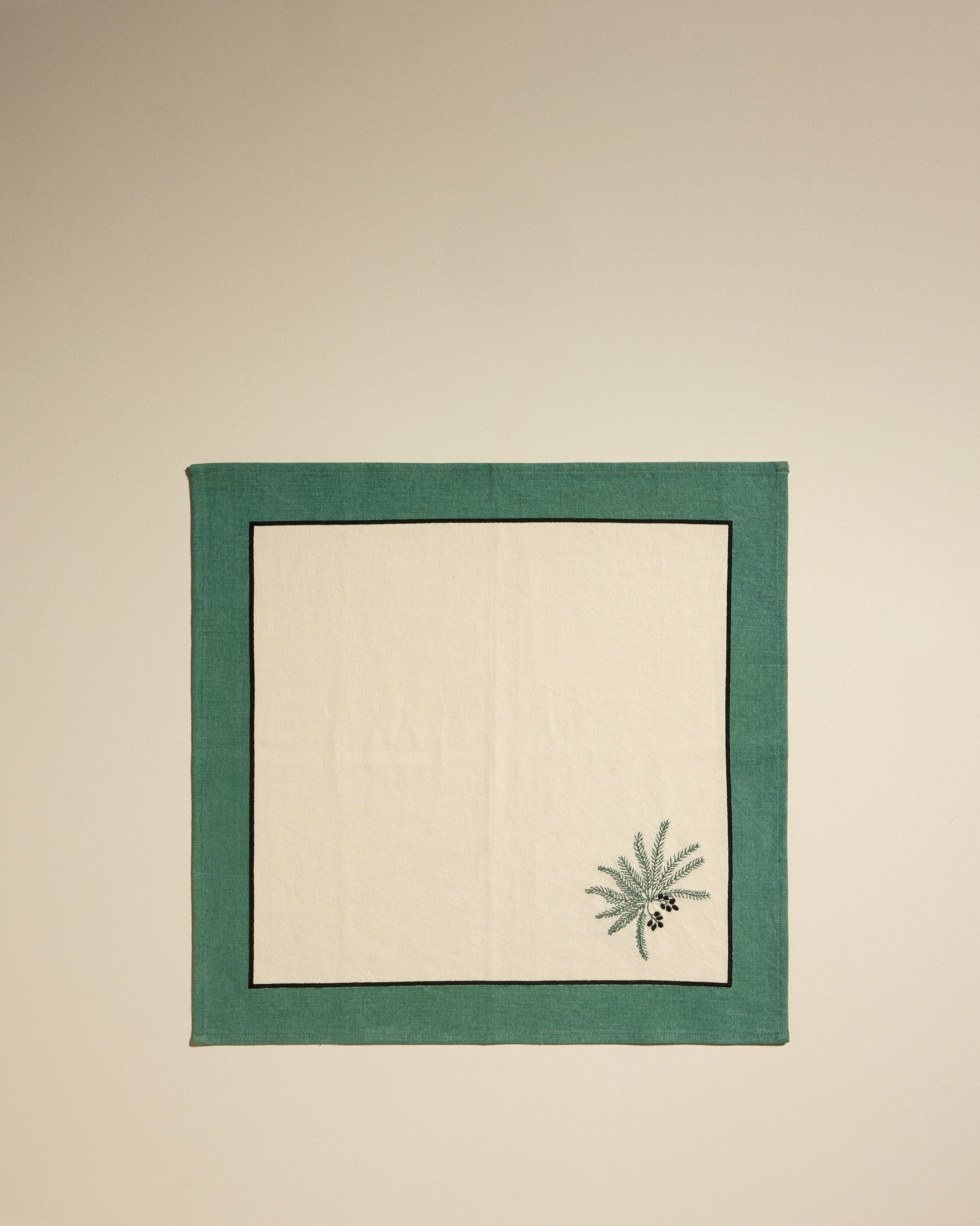 Duo serviettes de table Phoenix - Outremer chic Maison Sarah Lavoine Outremer Coton  45 cm 45 cm 3