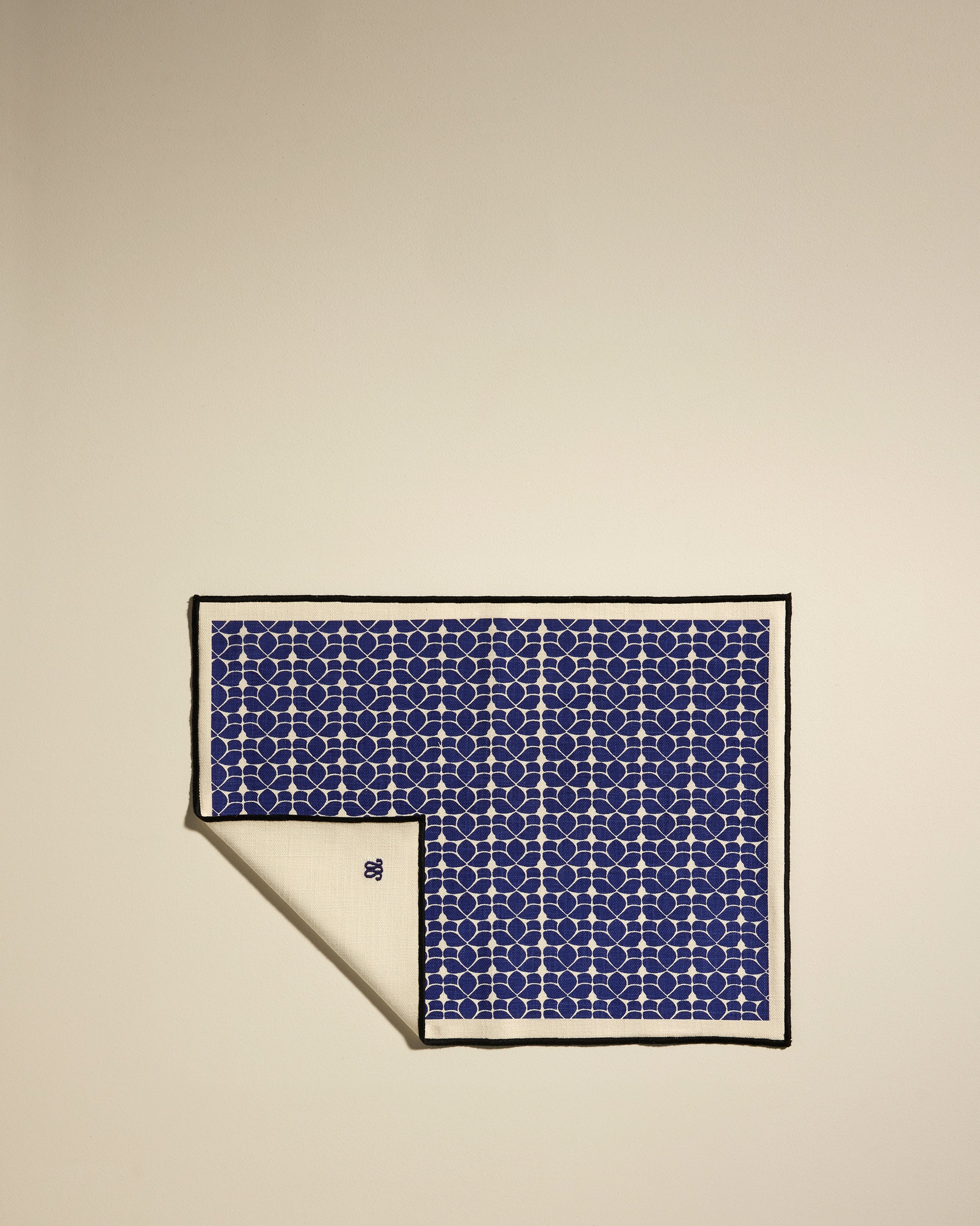 Set de table Flore - Outremer design Maison Sarah Lavoine Outremer Coton  45 cm 35 cm 2