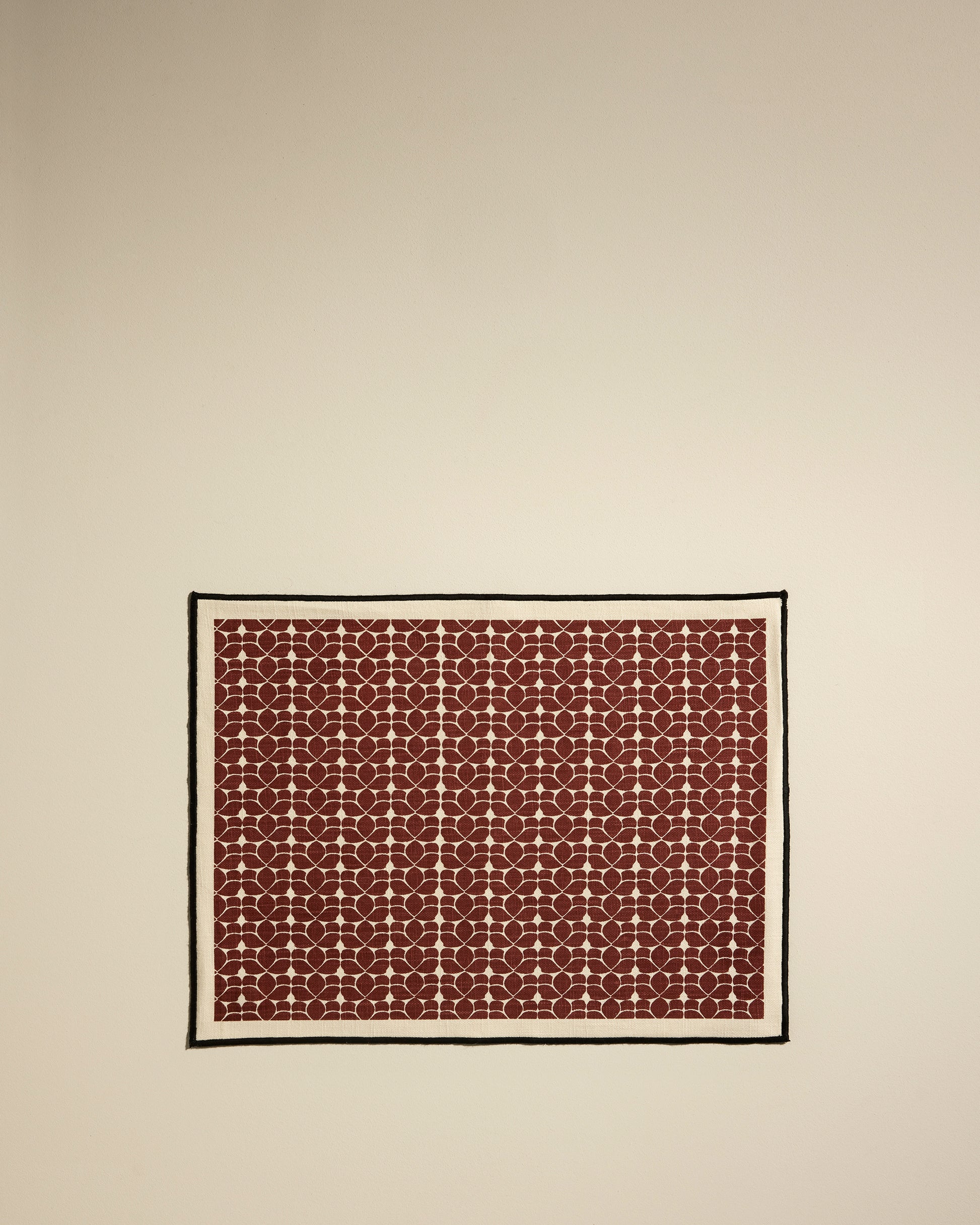 Set de table Flore - Terracotta design Maison Sarah Lavoine Terracotta Coton  45 cm 35 cm 1