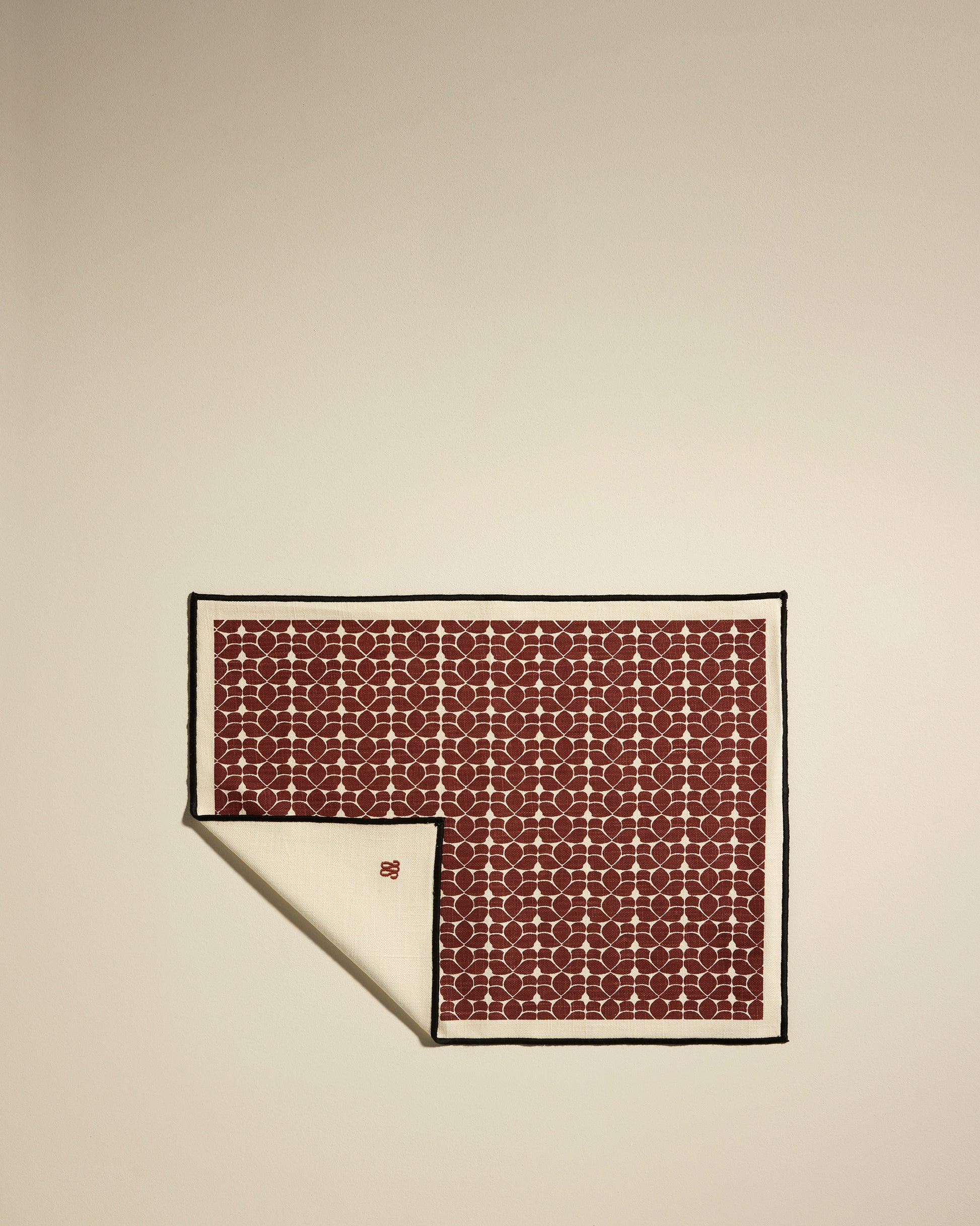 Set de table Flore - Terracotta design Maison Sarah Lavoine Terracotta Coton  45 cm 35 cm 2