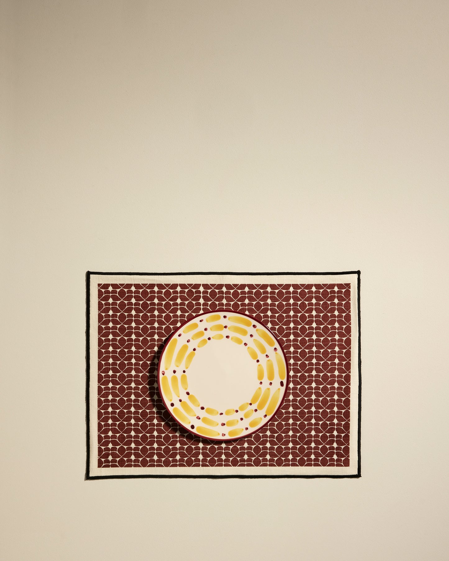 Set de table Flore - Terracotta design Maison Sarah Lavoine Terracotta Coton  45 cm 35 cm 3