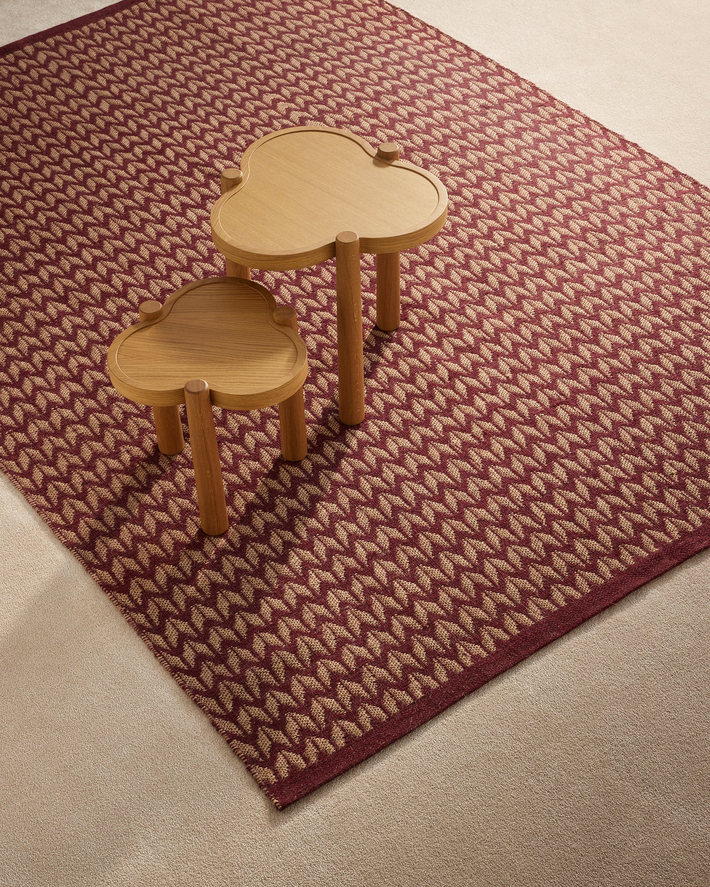 Tapis Maya - Aubépine design Maison Sarah Lavoine Aubépine Coton  300 cm 200 cm 3