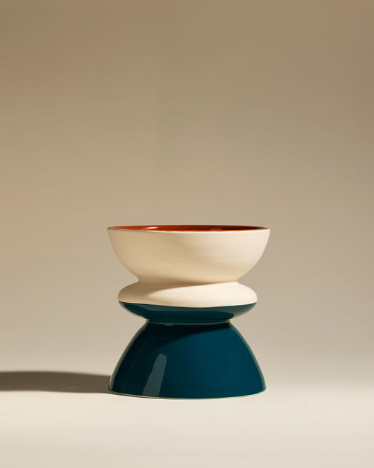 Bougie Tamtam - Bleu Sarah luxe Maison Sarah Lavoine Bleu Sarah Céramique 20 cm 1